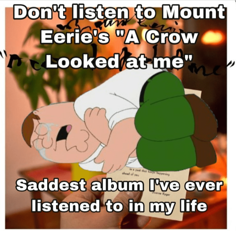 It's the saddest album I've ever heard r/indieheadscirclejerk