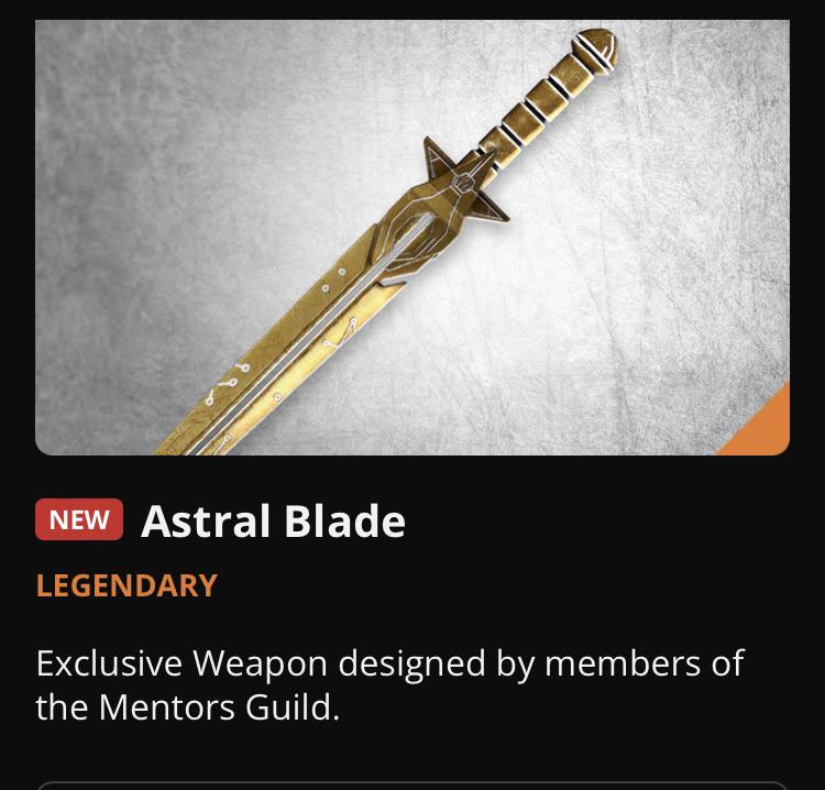 Last Mentor’s Guild one handed sword added to Ubisoft Connect for 100