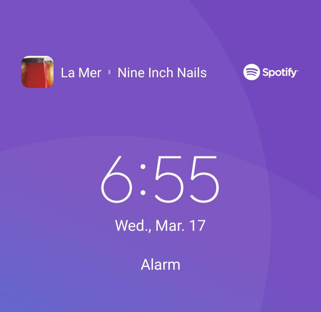 Probably the best alarm clock song of all time. Happy St. Patrick's day