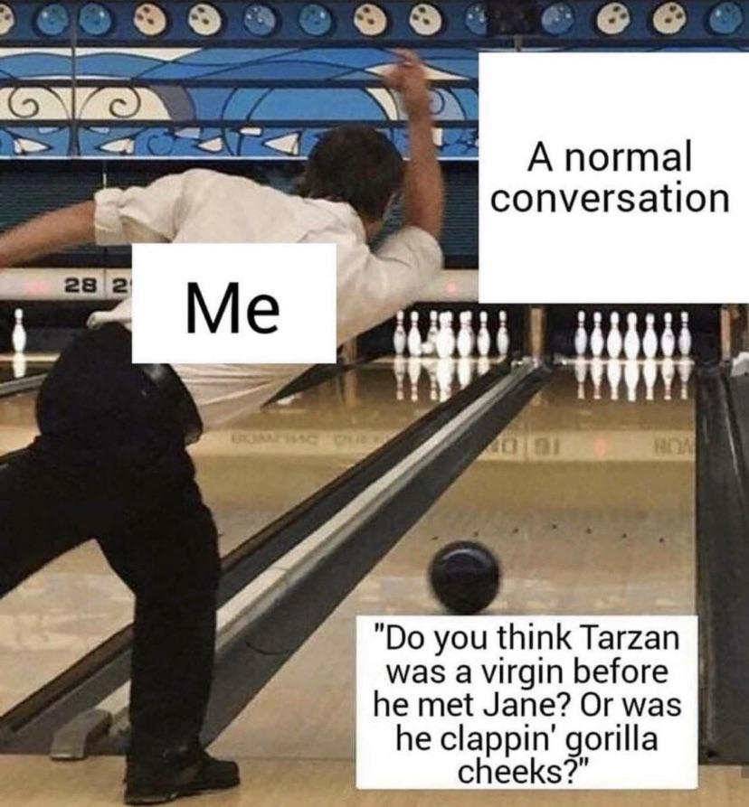 Asking the real questions now meme