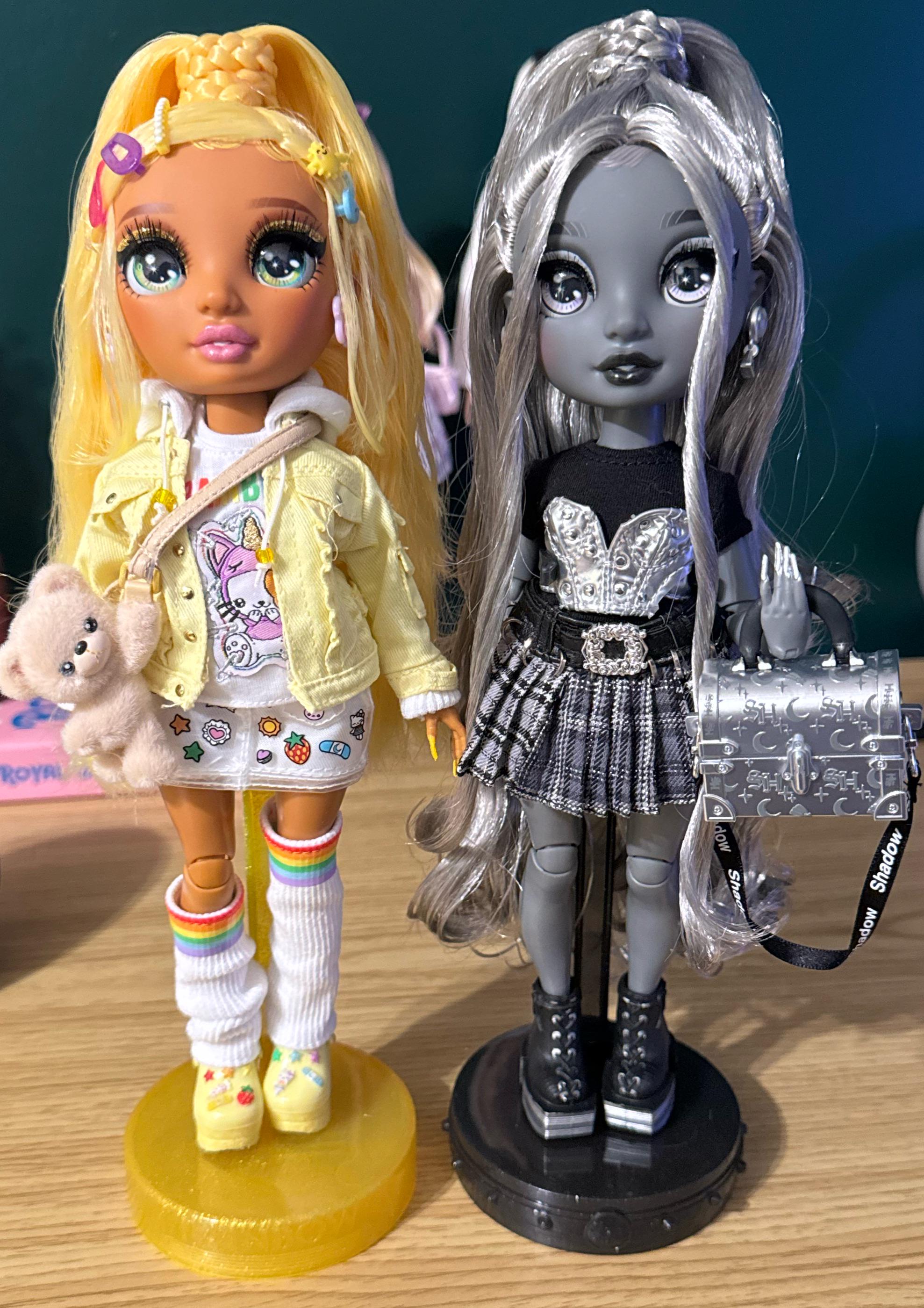 Finally finished restyling the Madison twins!!! r/RainbowHigh(05)