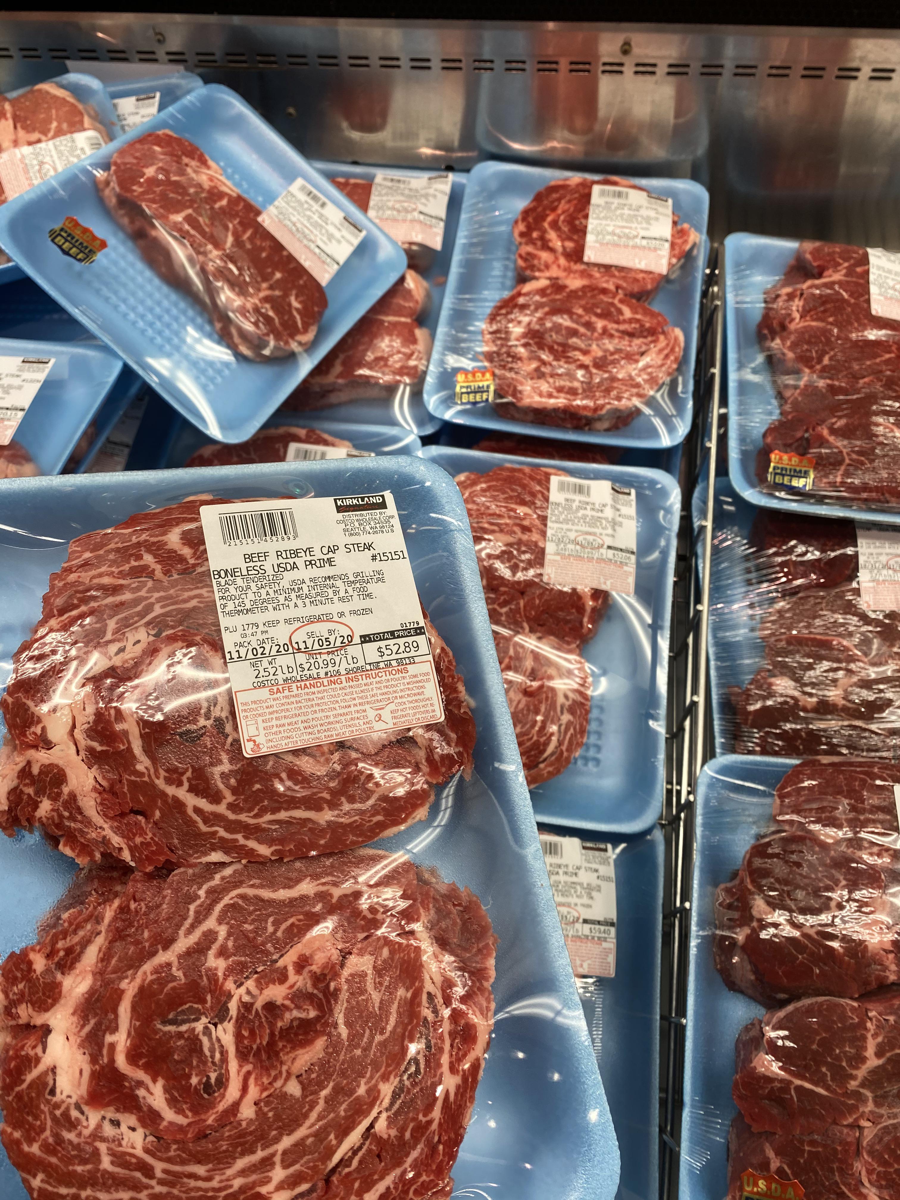 Ribeye cap steak spotted in Shoreline, WA r/Costco