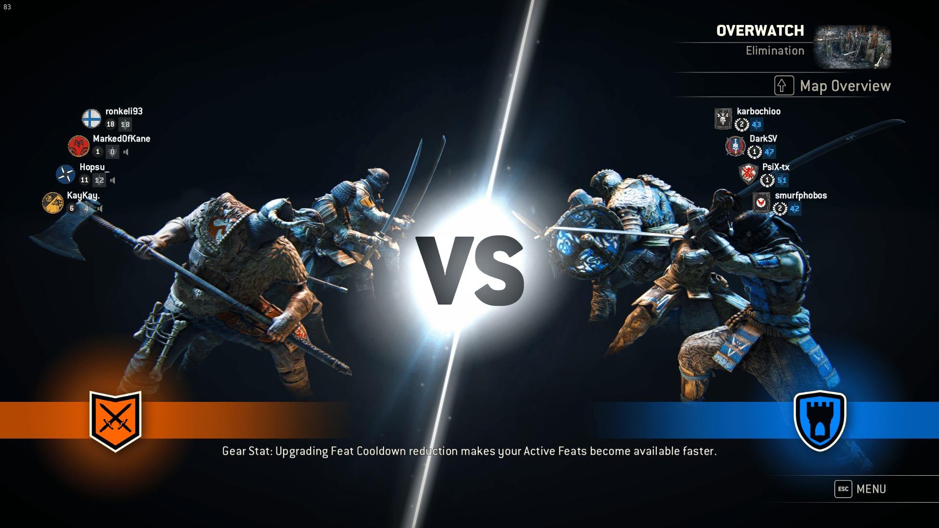 Seems fair. forhonor