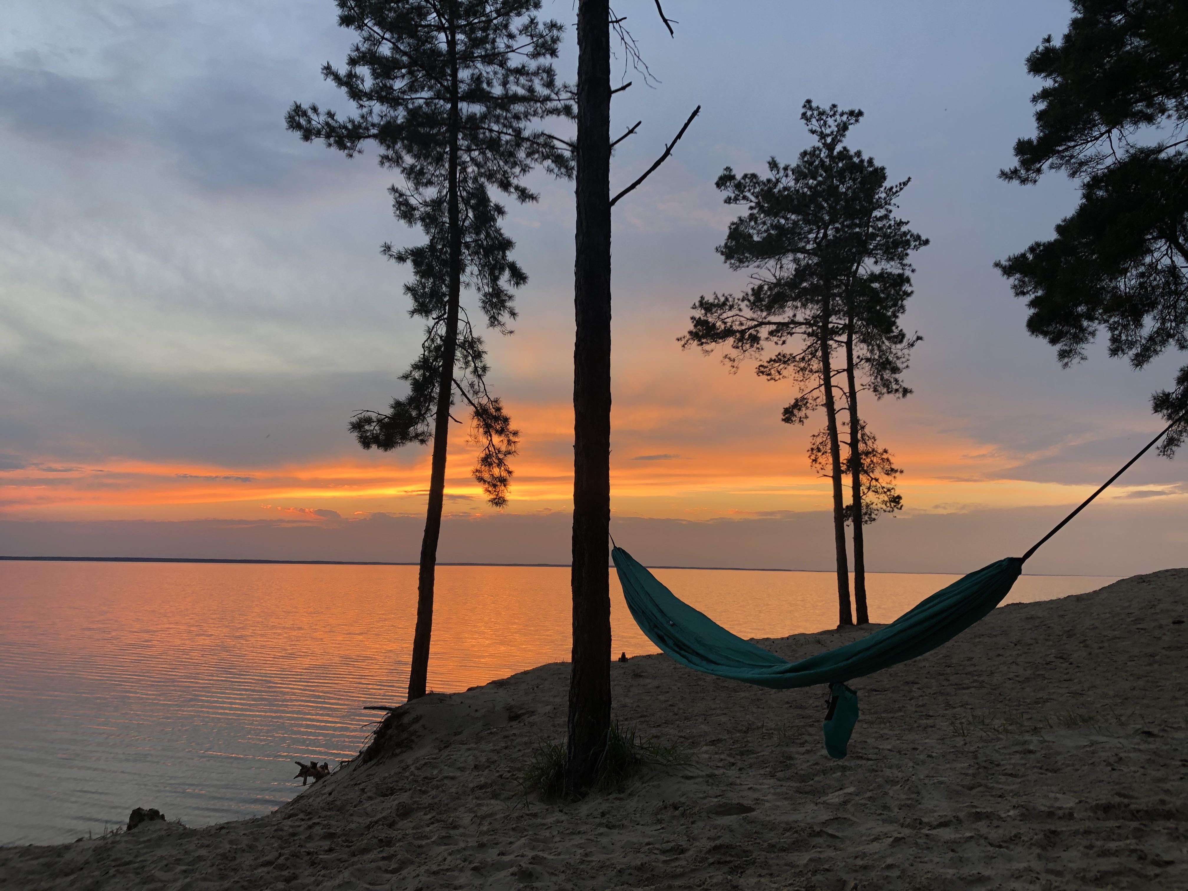 Perfect ending to the first camping trip of the year! Just north of