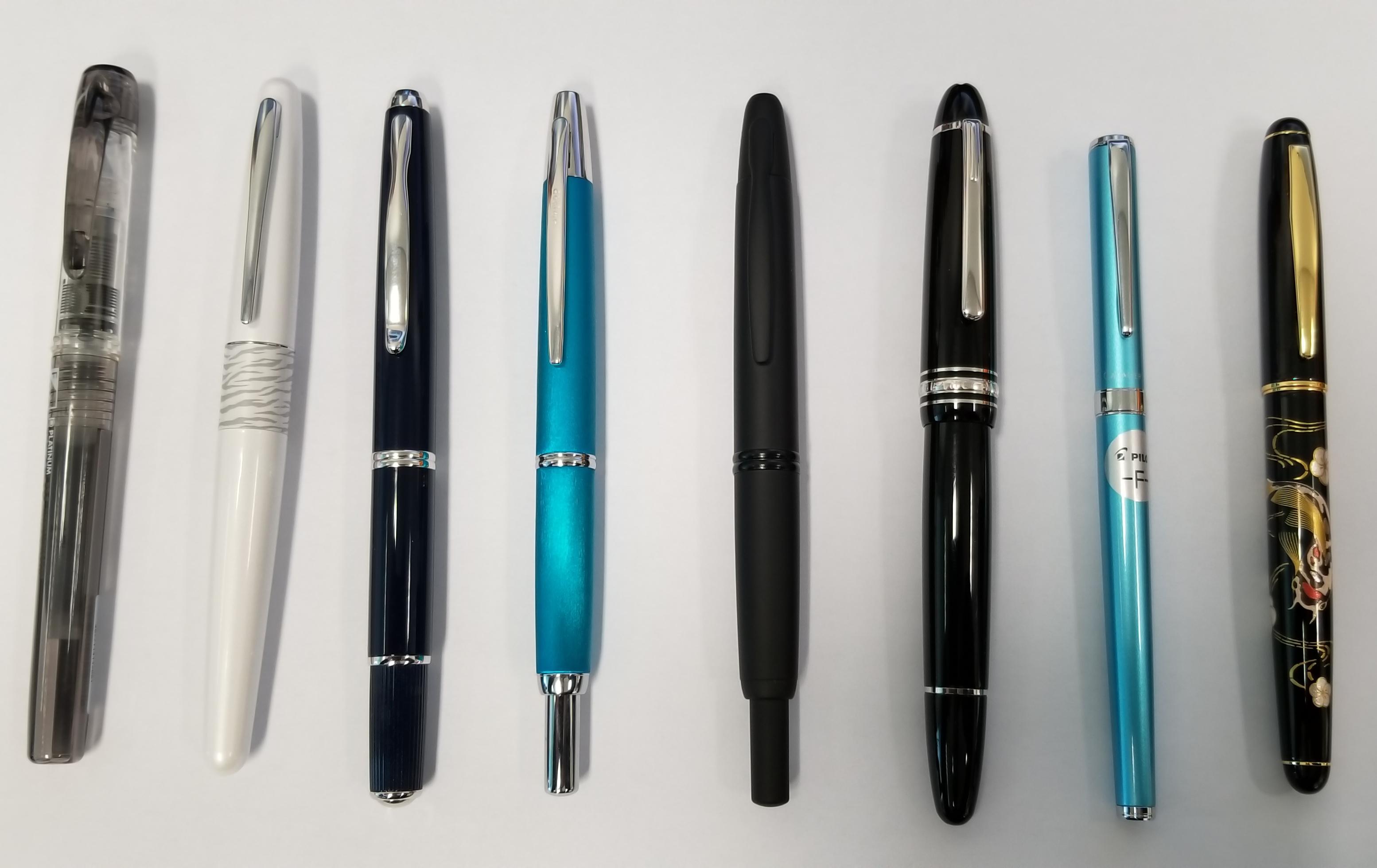 I am one month into the fountain pen world, it all started with a Pilot