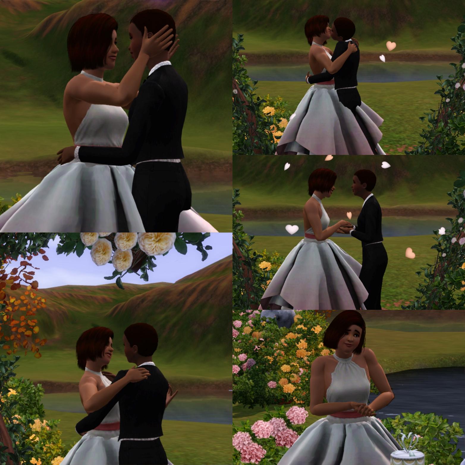 My longterm girlfriend Sims got married today!!! Reddit, meet Sheri