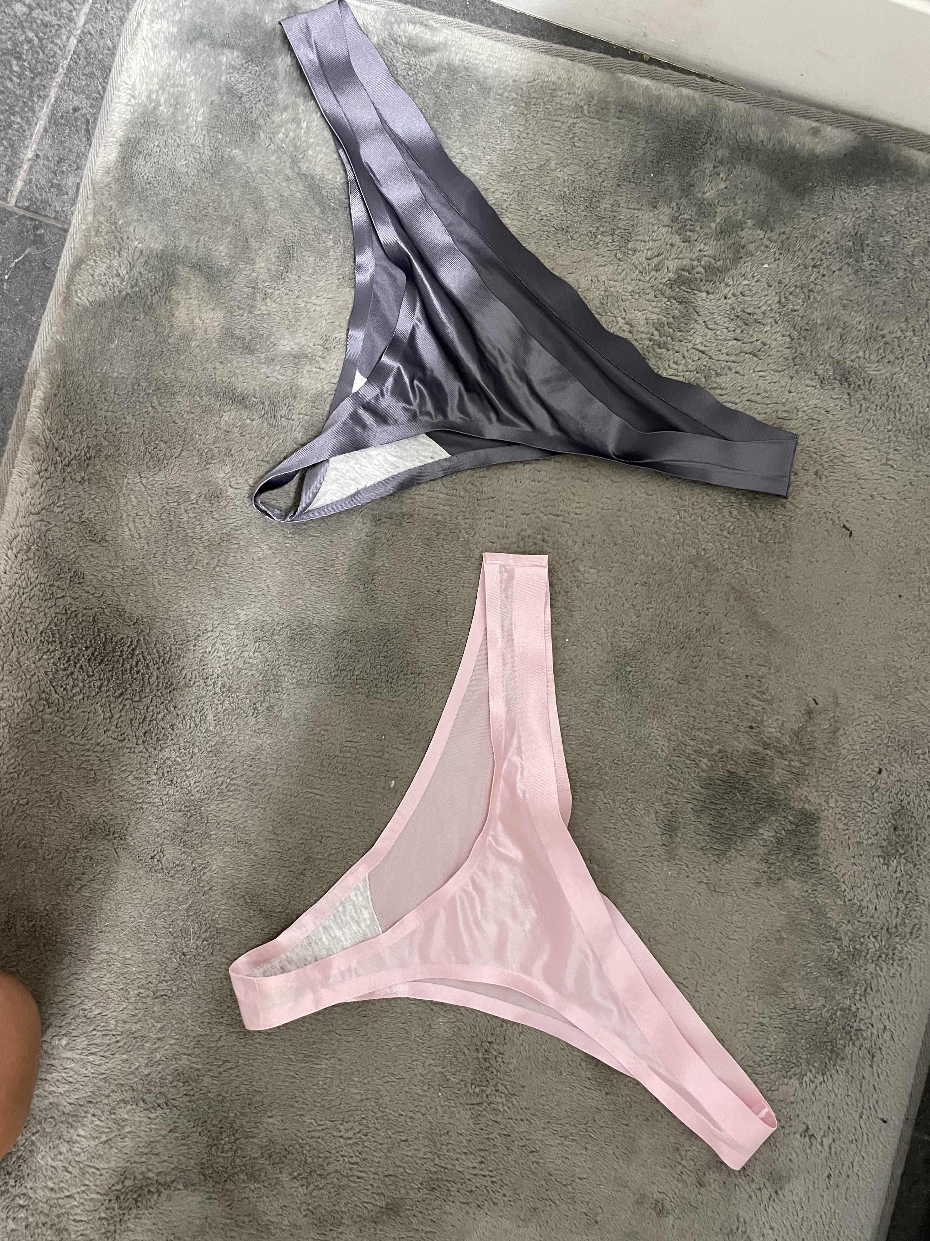 [selling] two satin panties for sale! 25/pair. Add ons available r/usedpanties