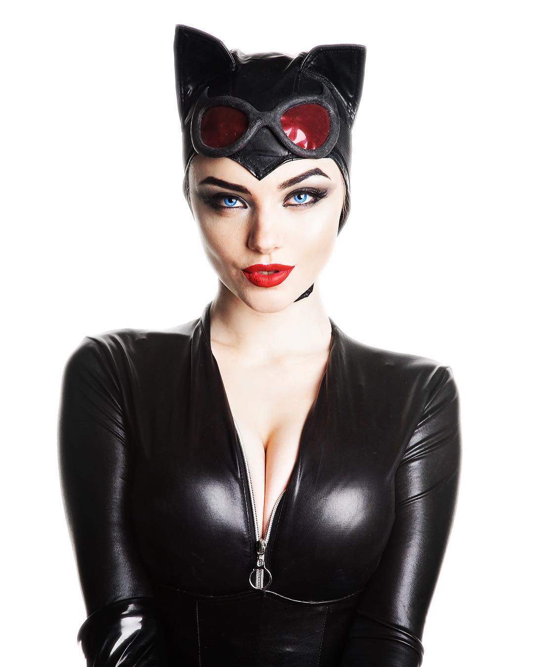 Catwoman cosplay by Xenia Shelkovskaya