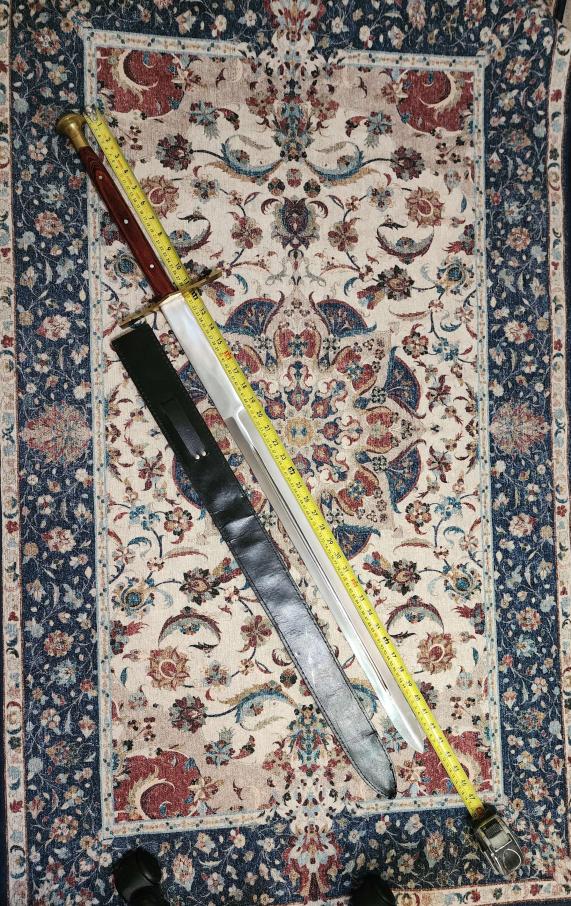 Gf got me a replica sword for 7 from an estate sale. Any ideas if its based off a real sword or