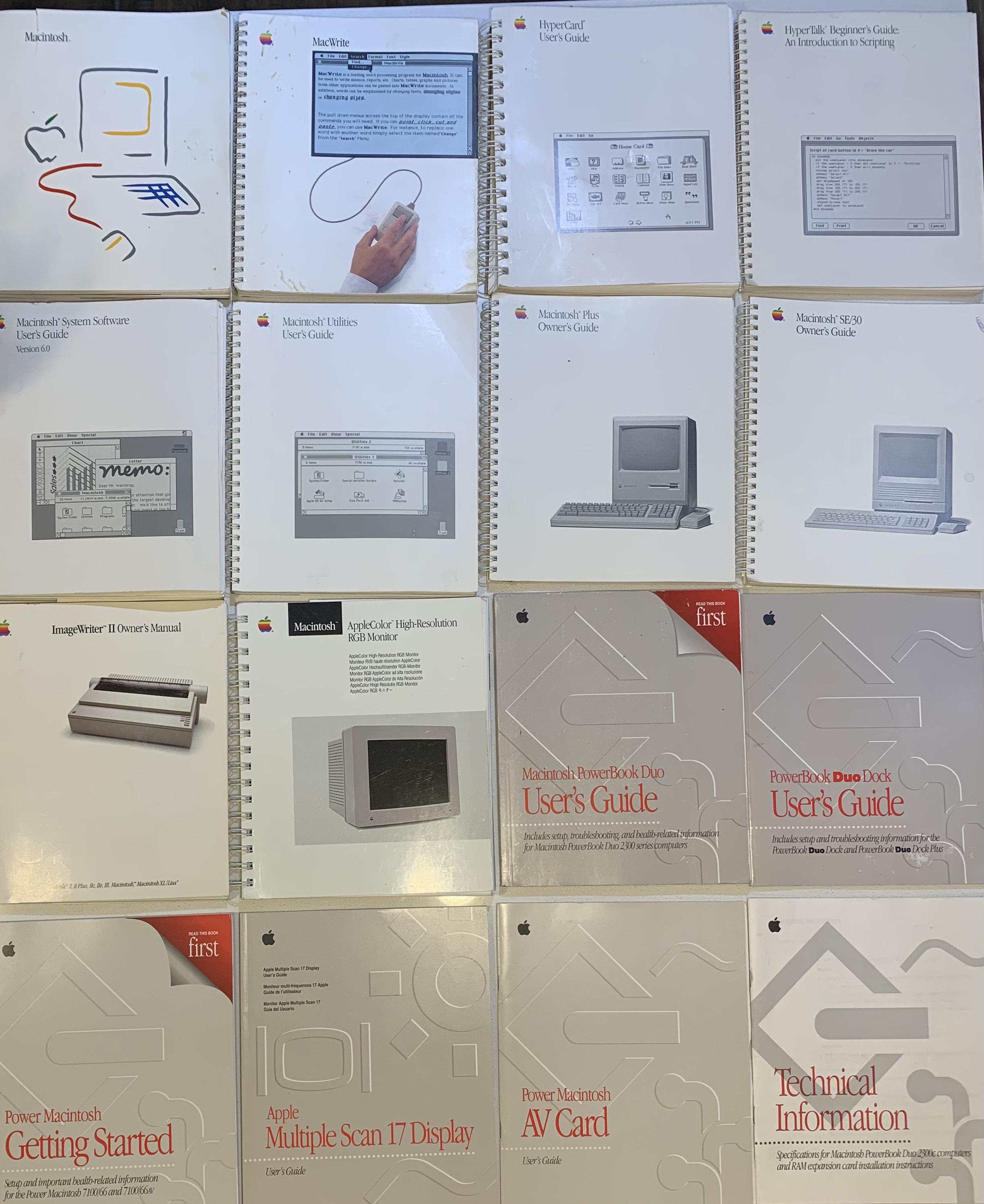 Vintage Manuals : r/VintageApple