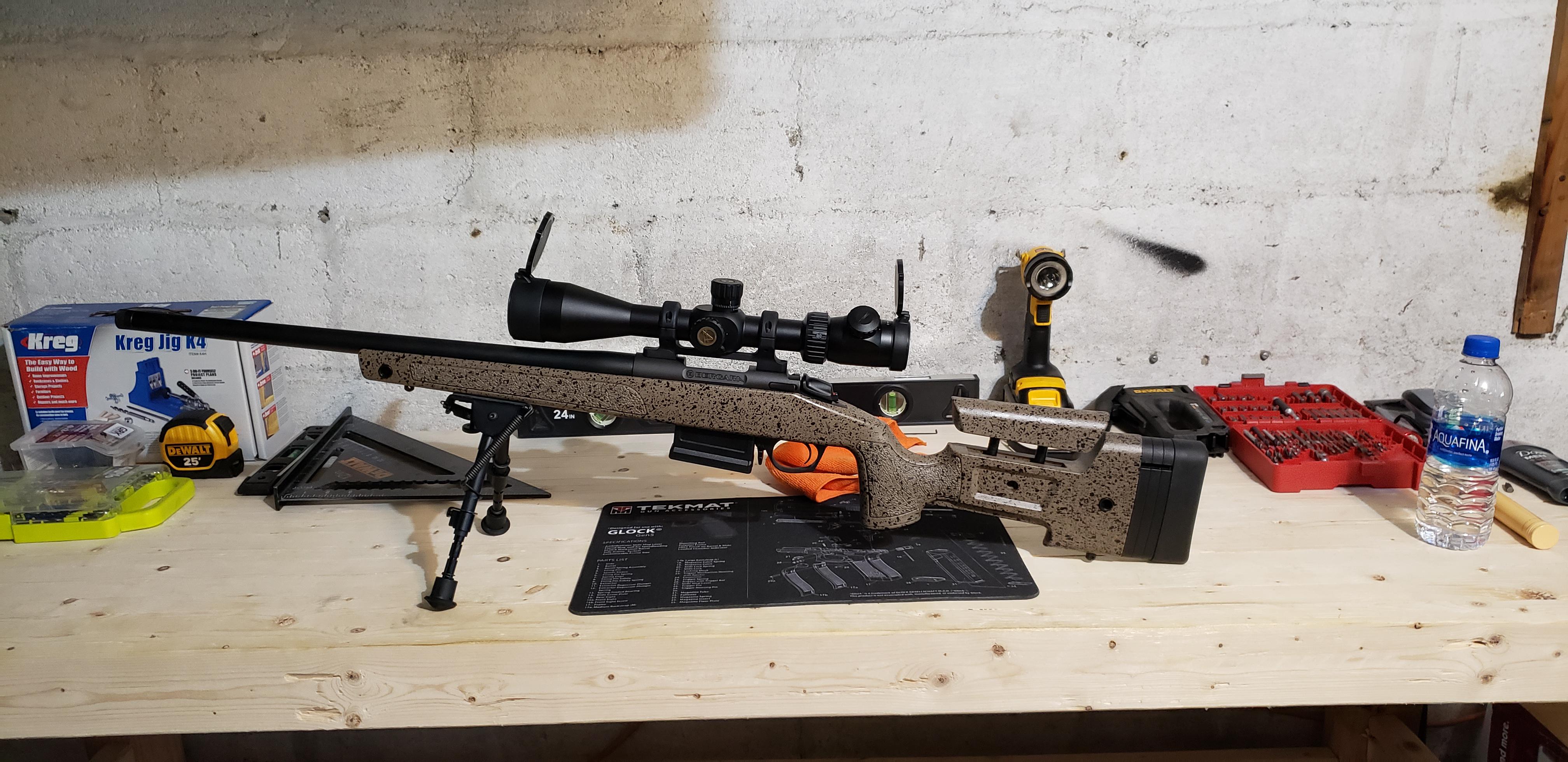 Bergara hmr b14 in .308 with an Athlon Argos btr 624x50mm with a