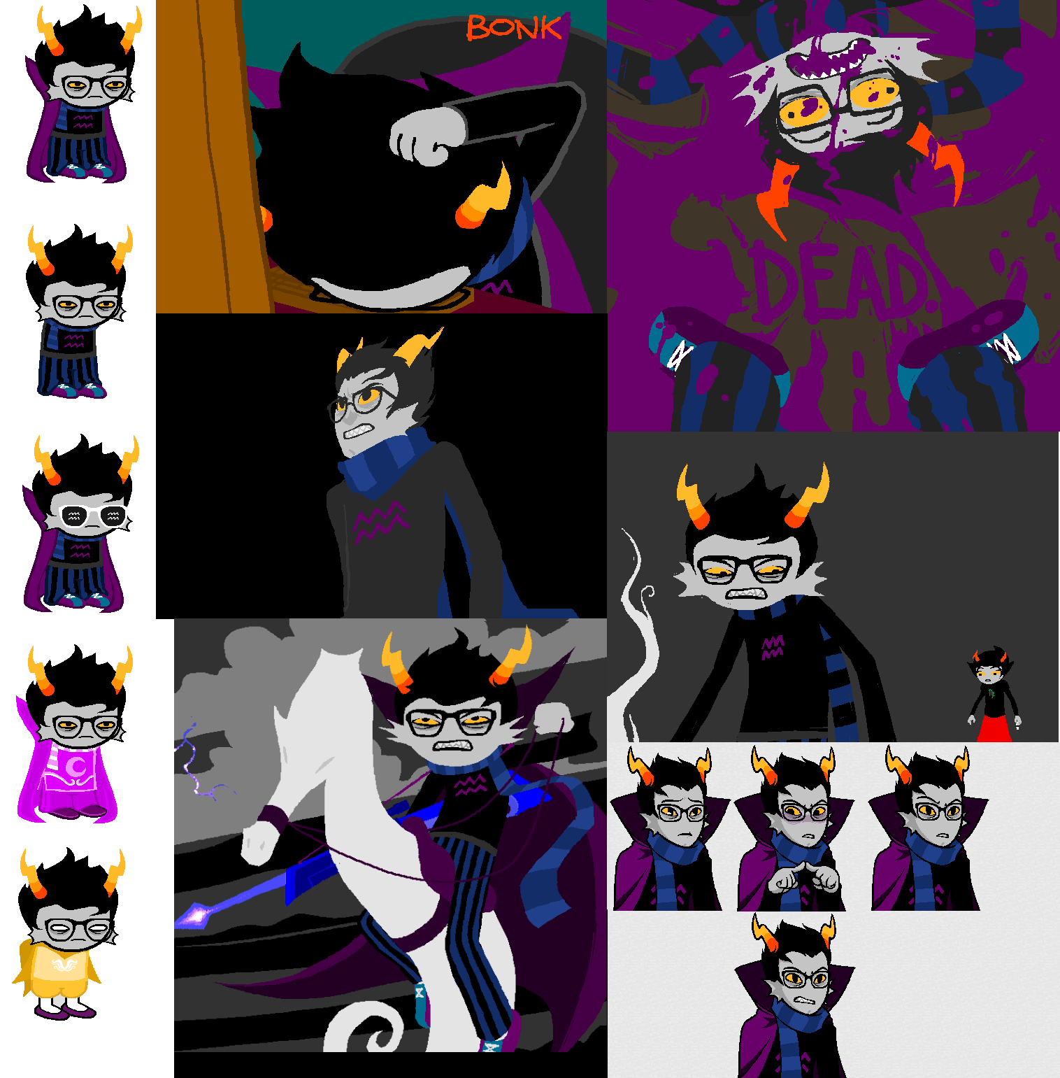 I cursed Eridan homestuck