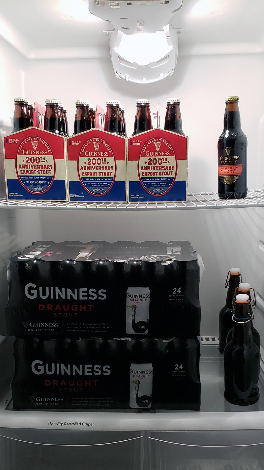 My Beer Fridge Right Now Guinness Ahoy! r/Guinness