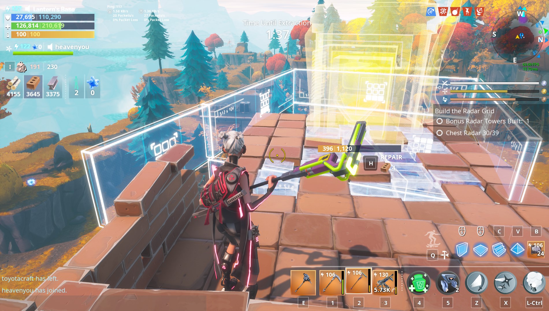 Tilted Towers in Save the world, literally. (was not able to finish the