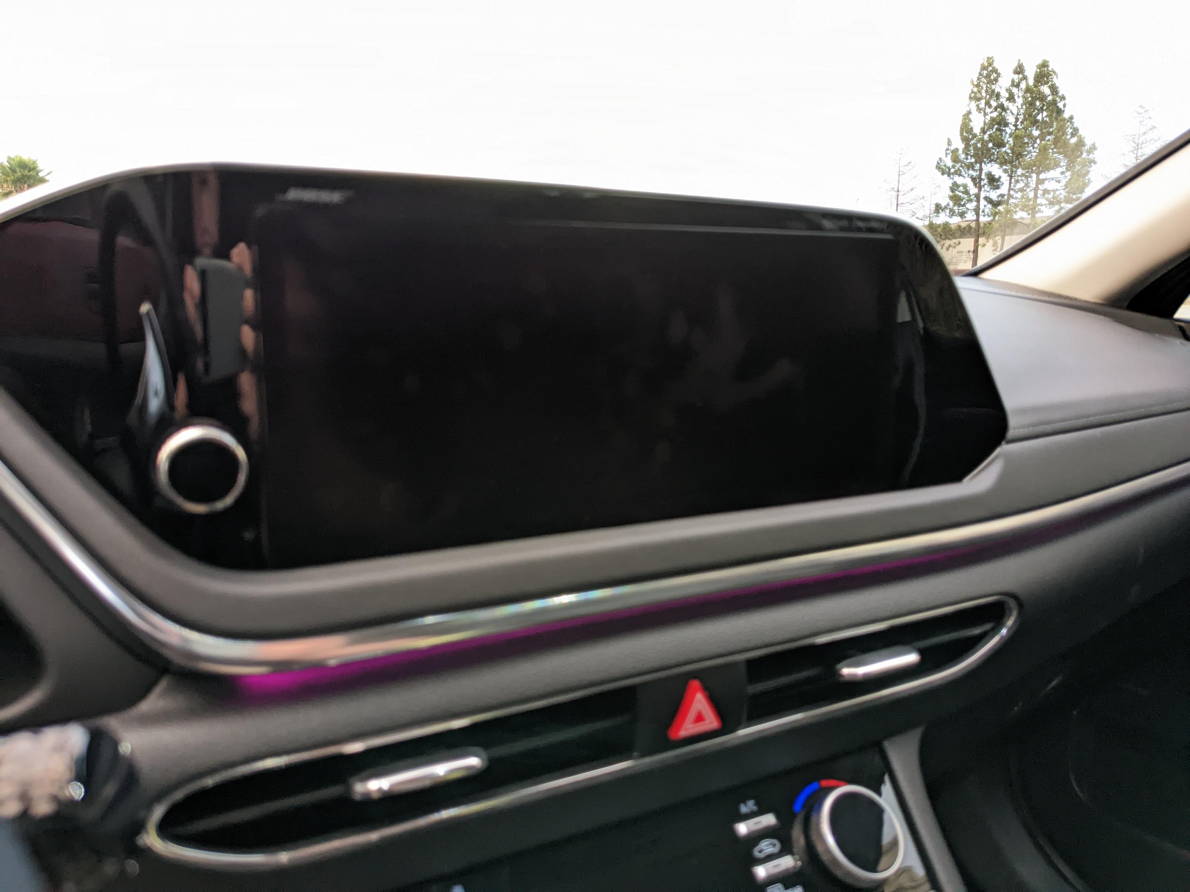 How do I remove scratches/swirls off a matte coated infotainment screen