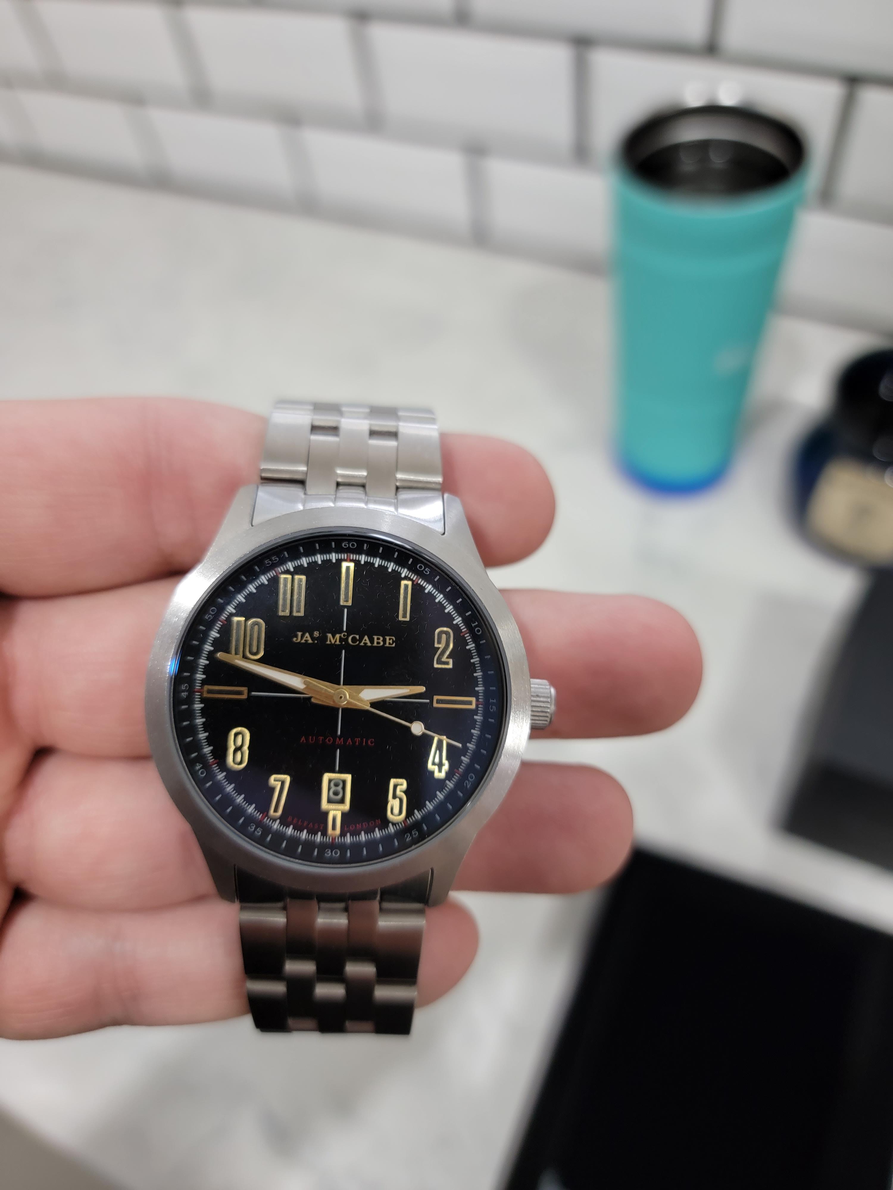 [WTS] James Mccabe Baja Scrambler Oil Yards New r/Watchexchange