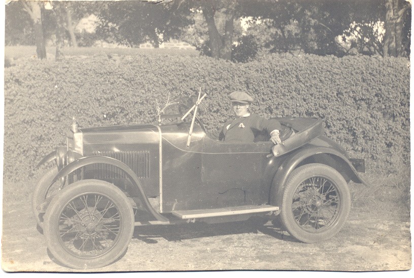 My Grandfather's First Car c.1930s Australia. The model wasn't