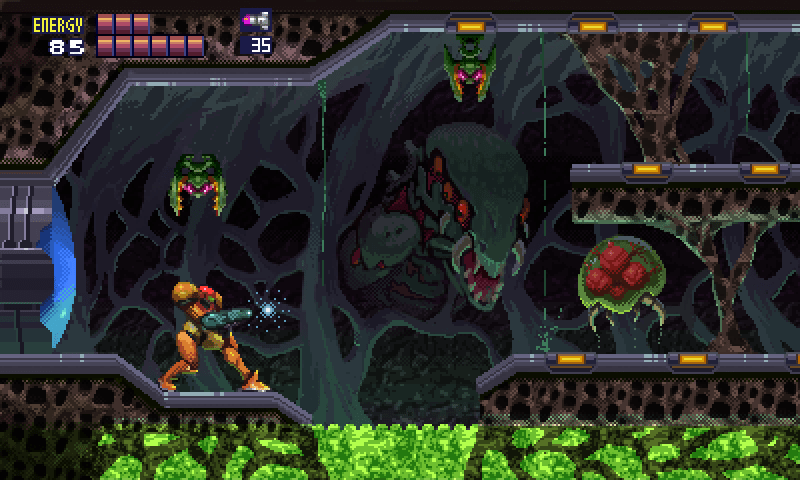 New 2d Metroid Game Concept I Made A Few Years Ago R Pixelart