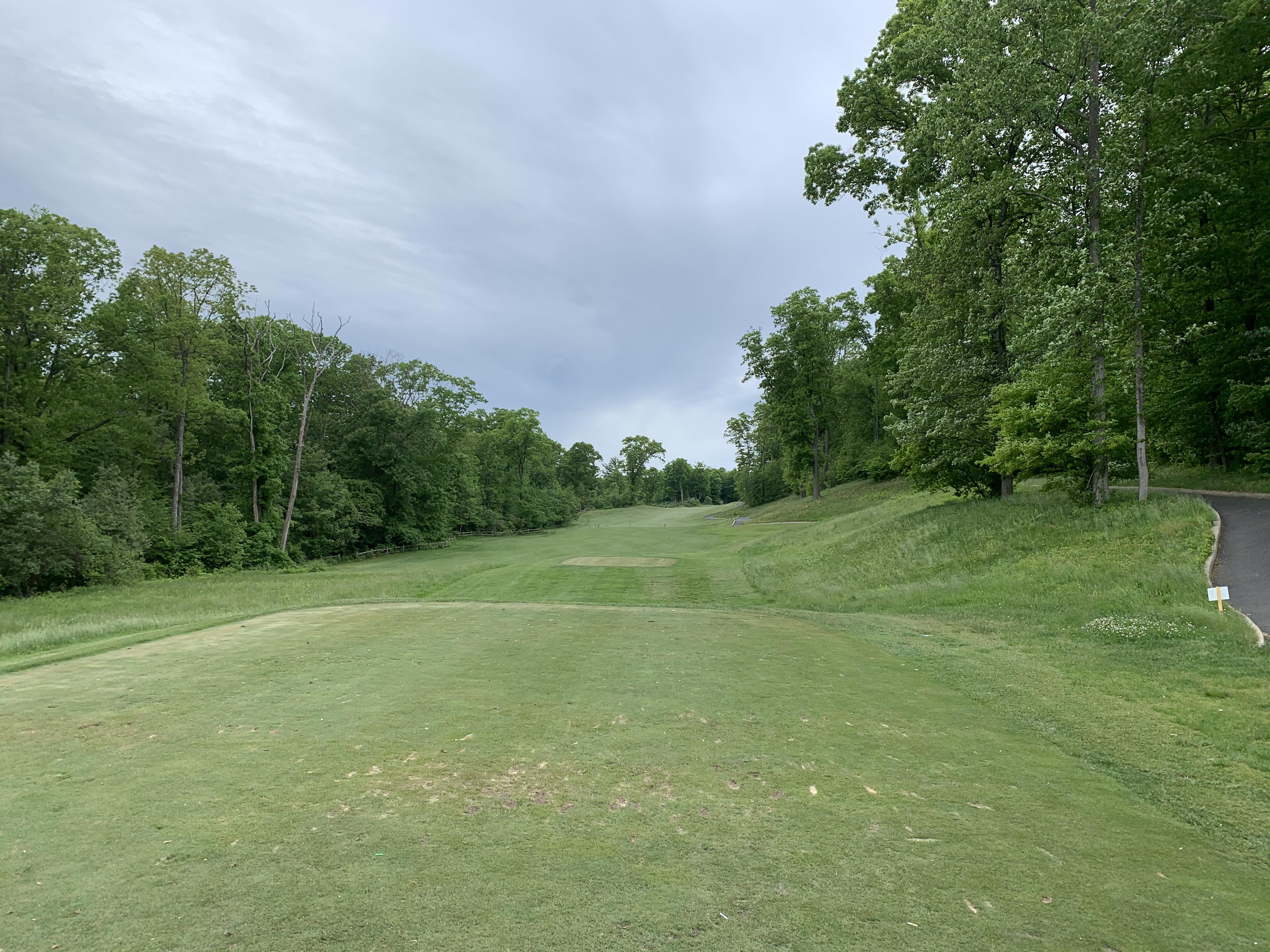 Oxford Greens in Oxford Connecticut. The par 5 3rd hole that was voted
