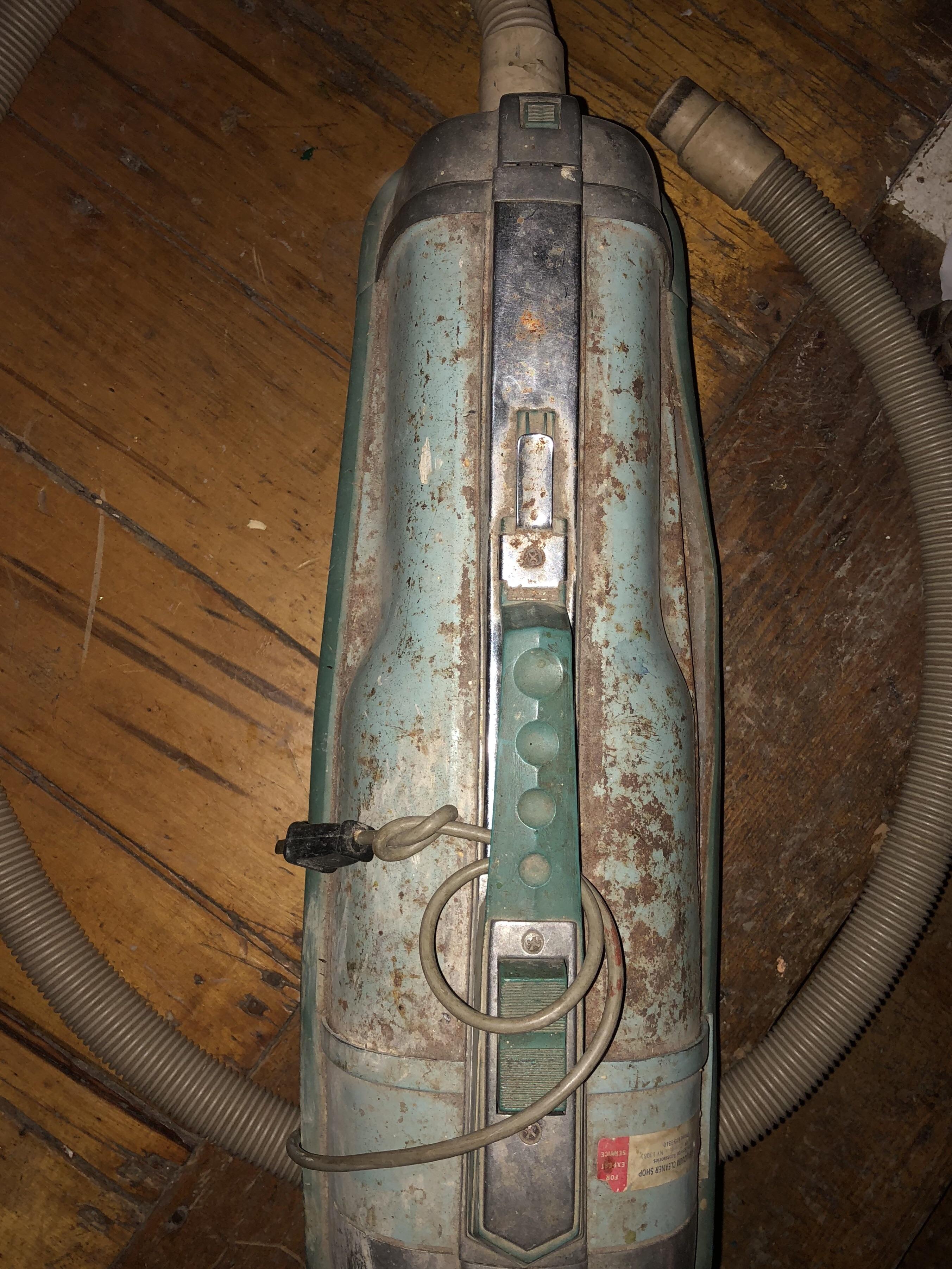 I see you like Electrolux Vacuums. Here’s mine, mid to late 1950s. She