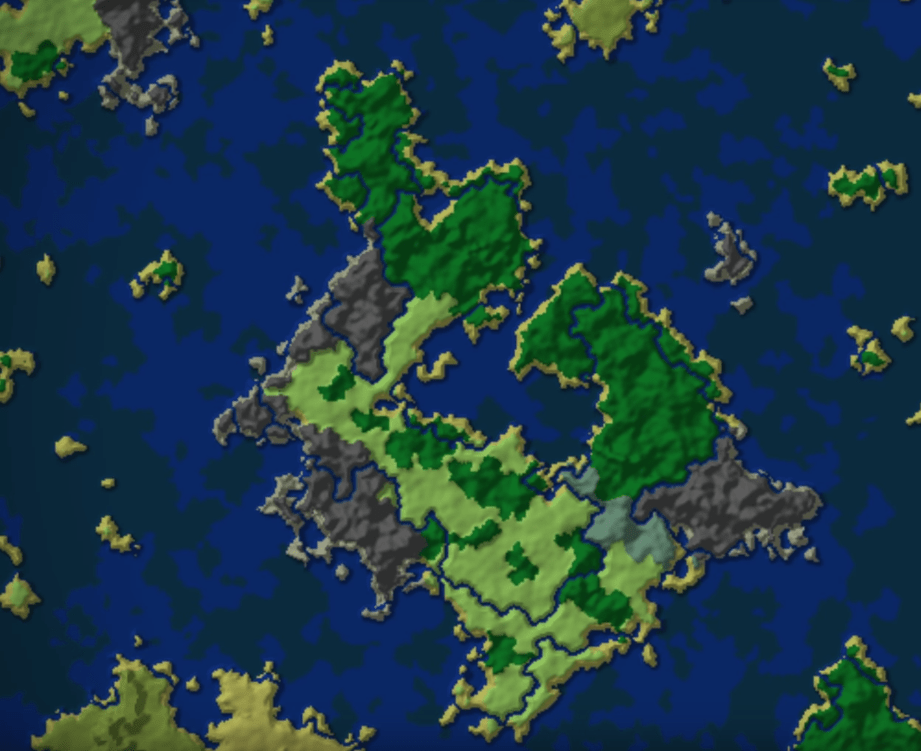Looking for multi biome large island seed or map for Java (PC) Edition