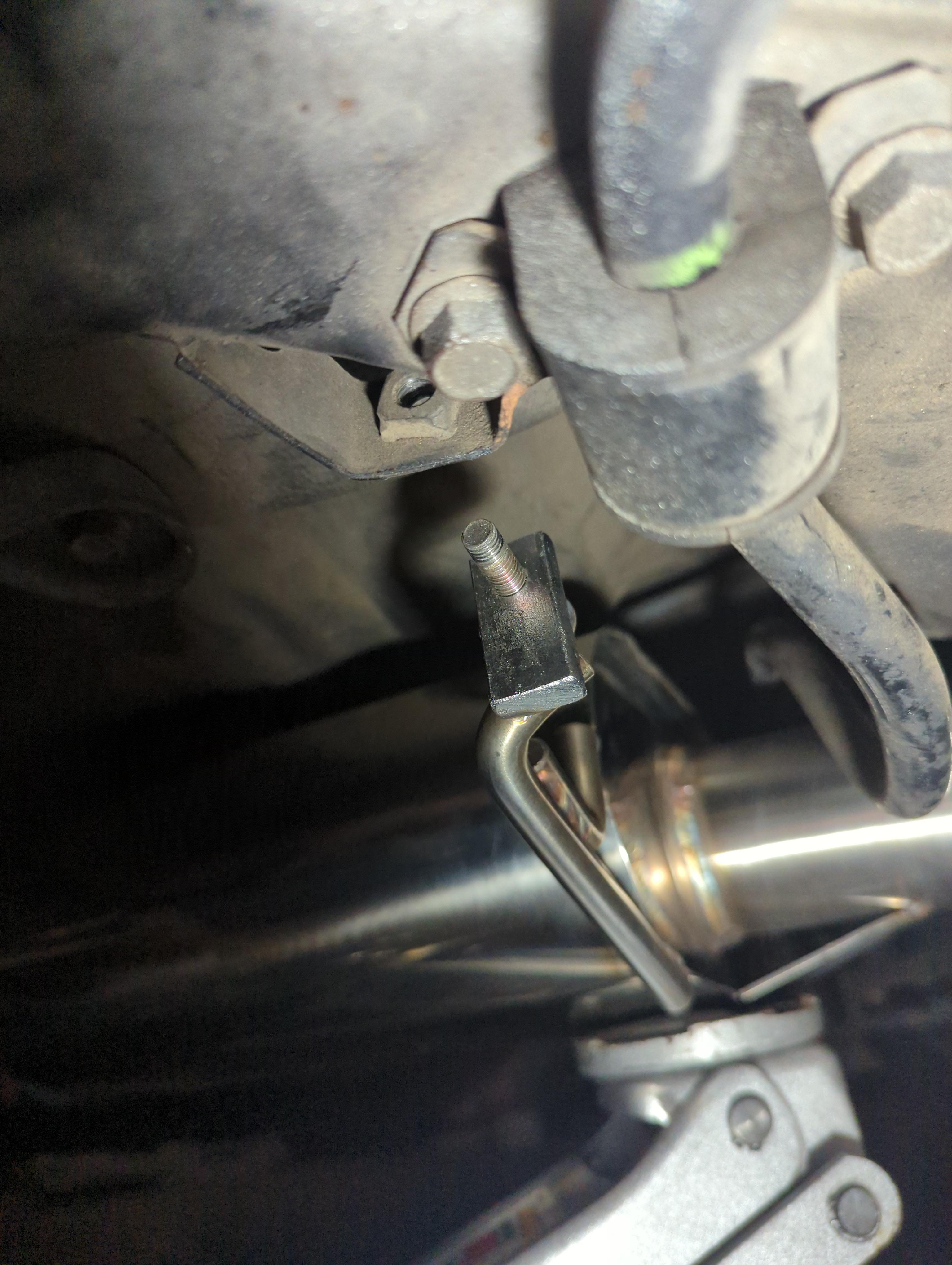 ISR MBSE exhaust hanger on s13?? r/240sx