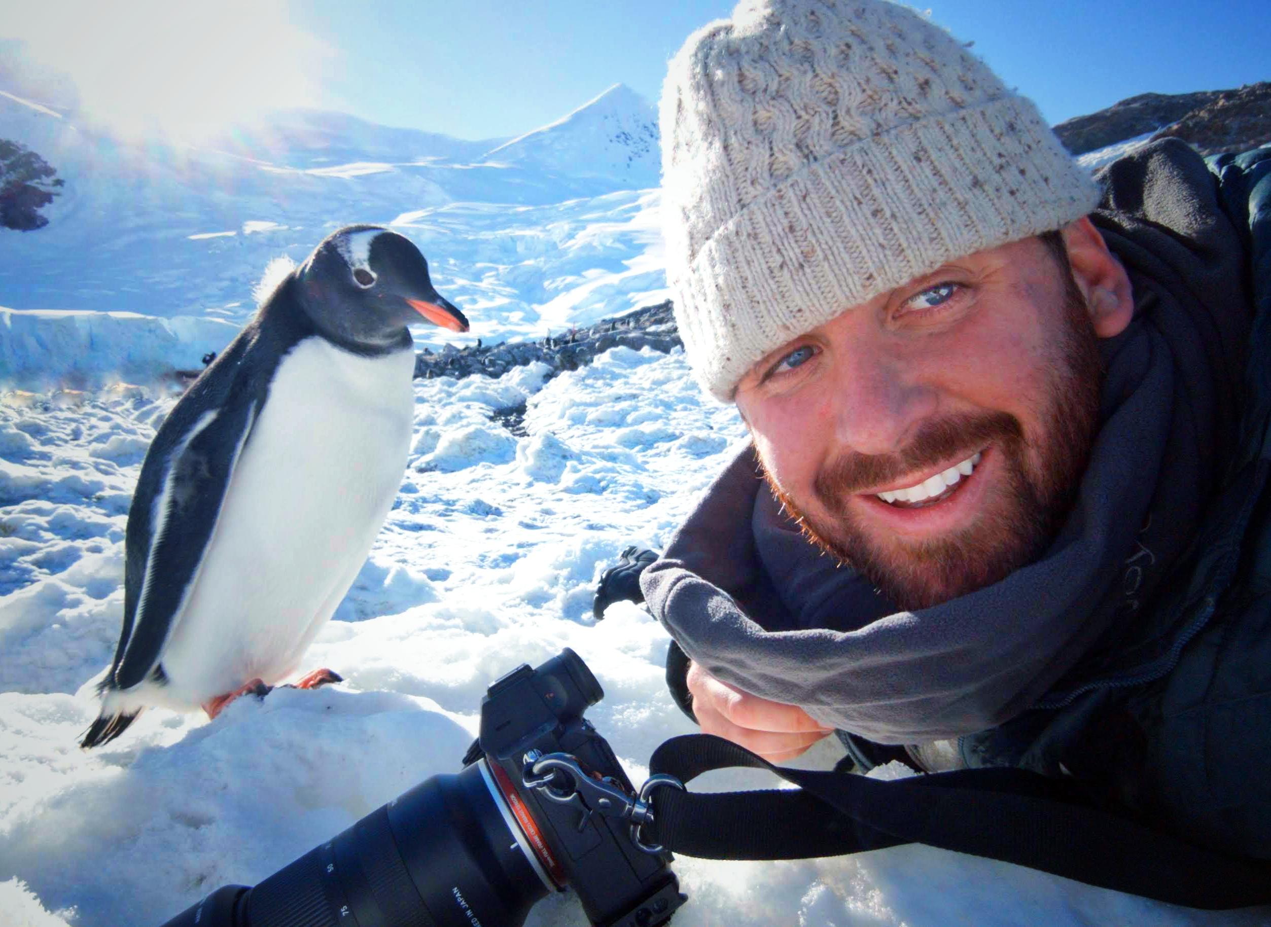 I work as a guide in Antarctica. I was minding my own business when