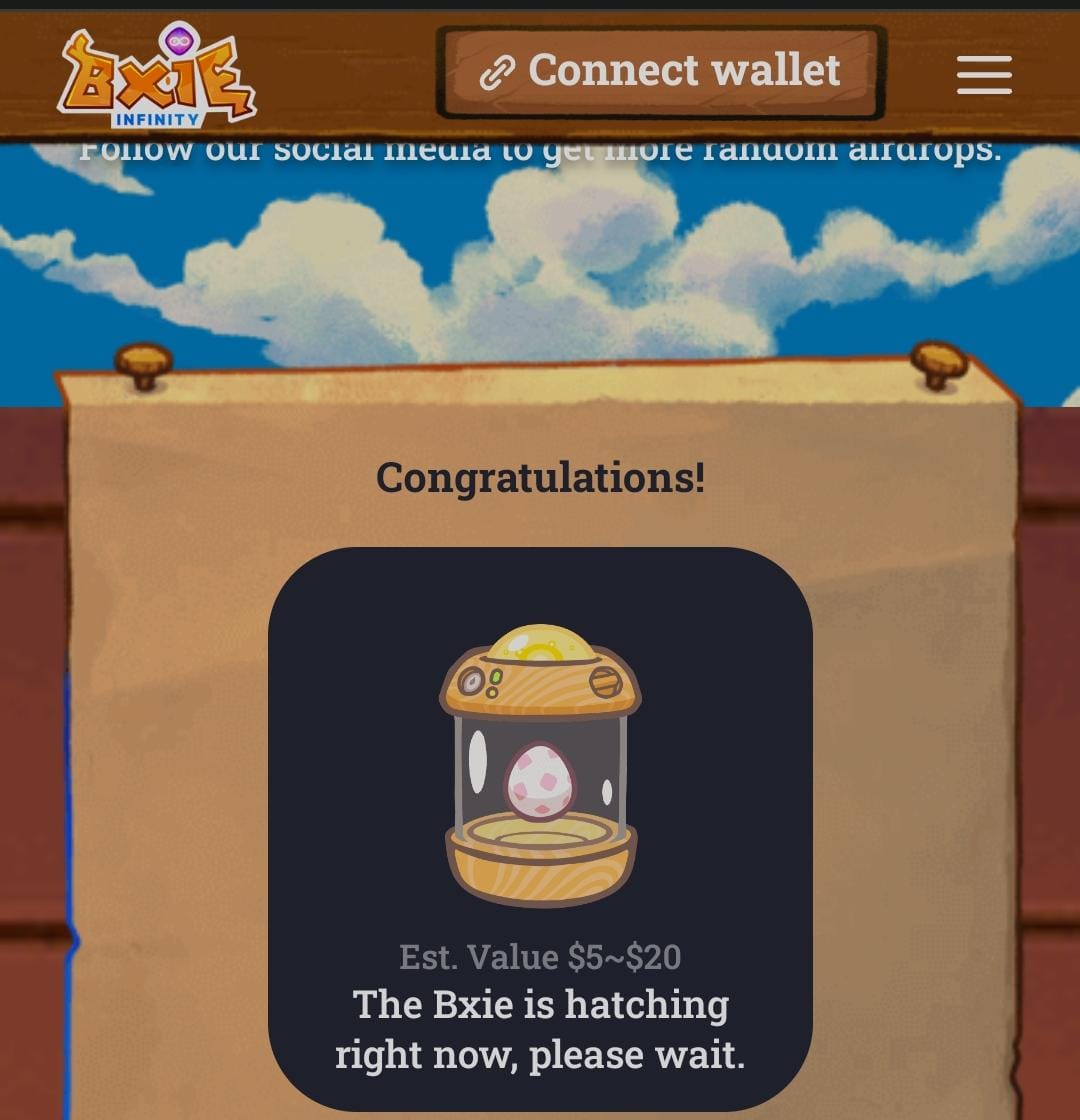 I got this what does tht mean will I get a lit nft if I wait for it to