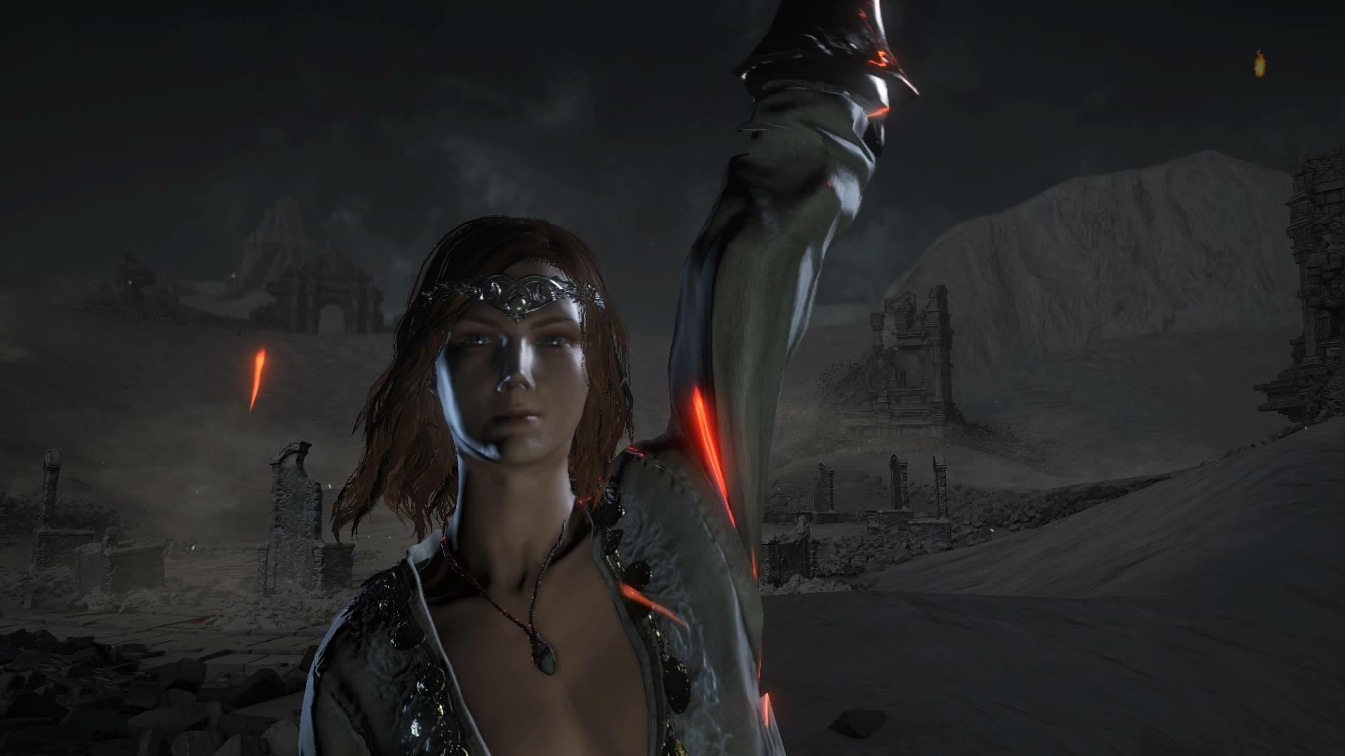 This is my pyromancer waifu fashionsouls