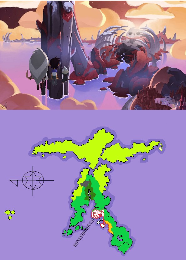 Owl House Boiling Isles Map