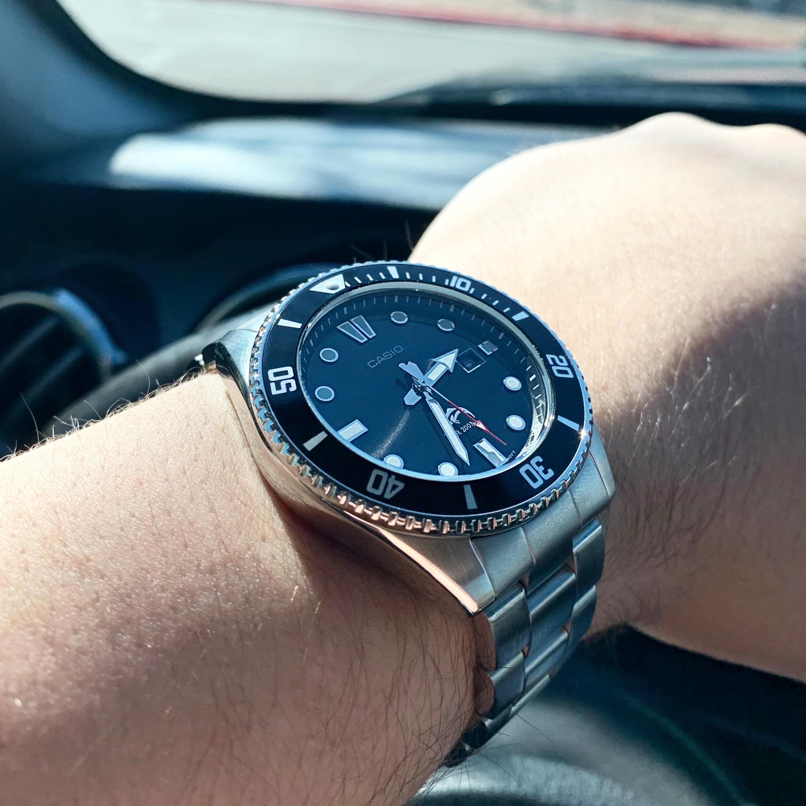 [Casio] Duro on a bracelet r/Watches