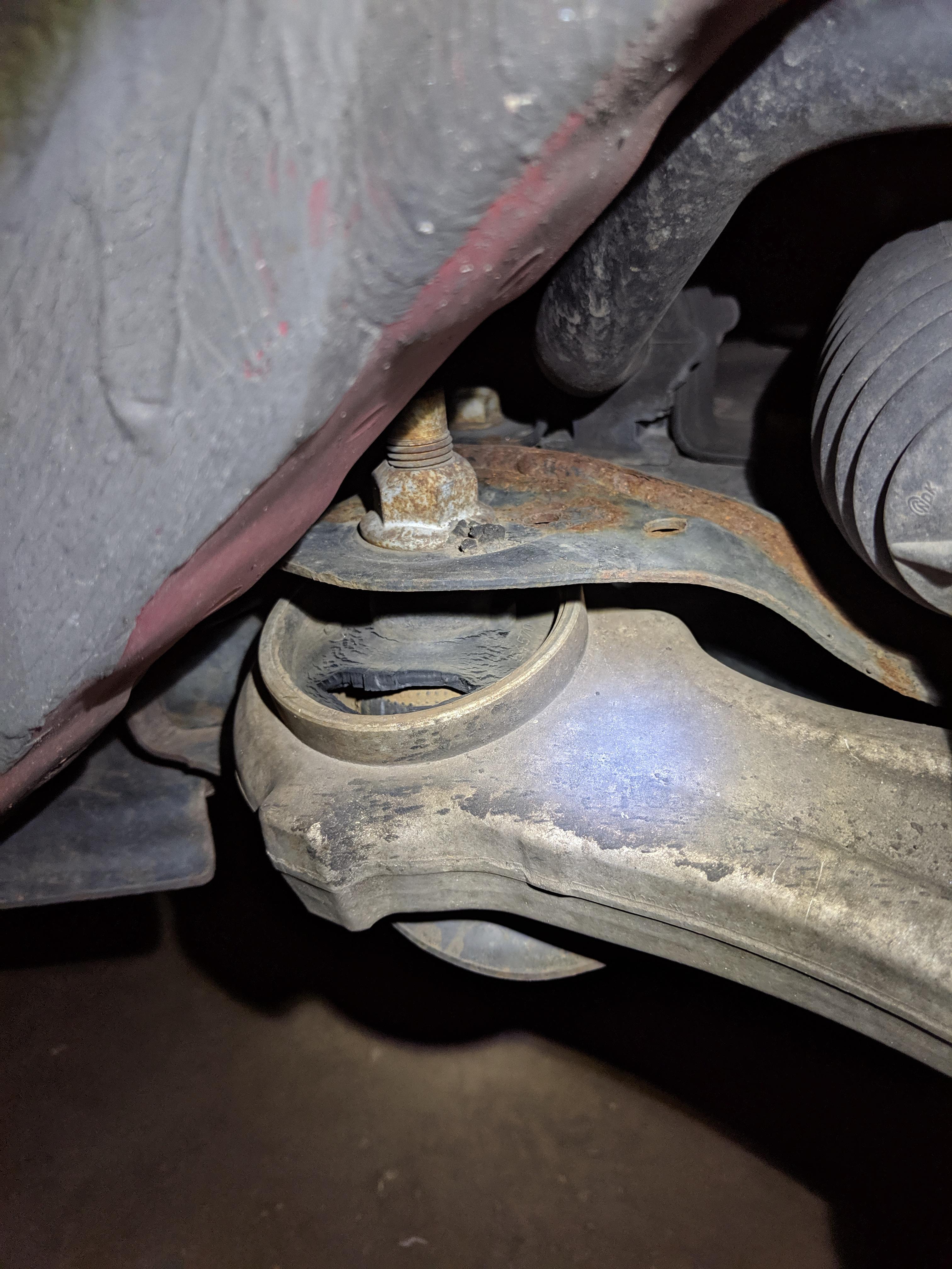 Is it worth replacing this yet? No bad ball joint symptoms at this time, but will likely be