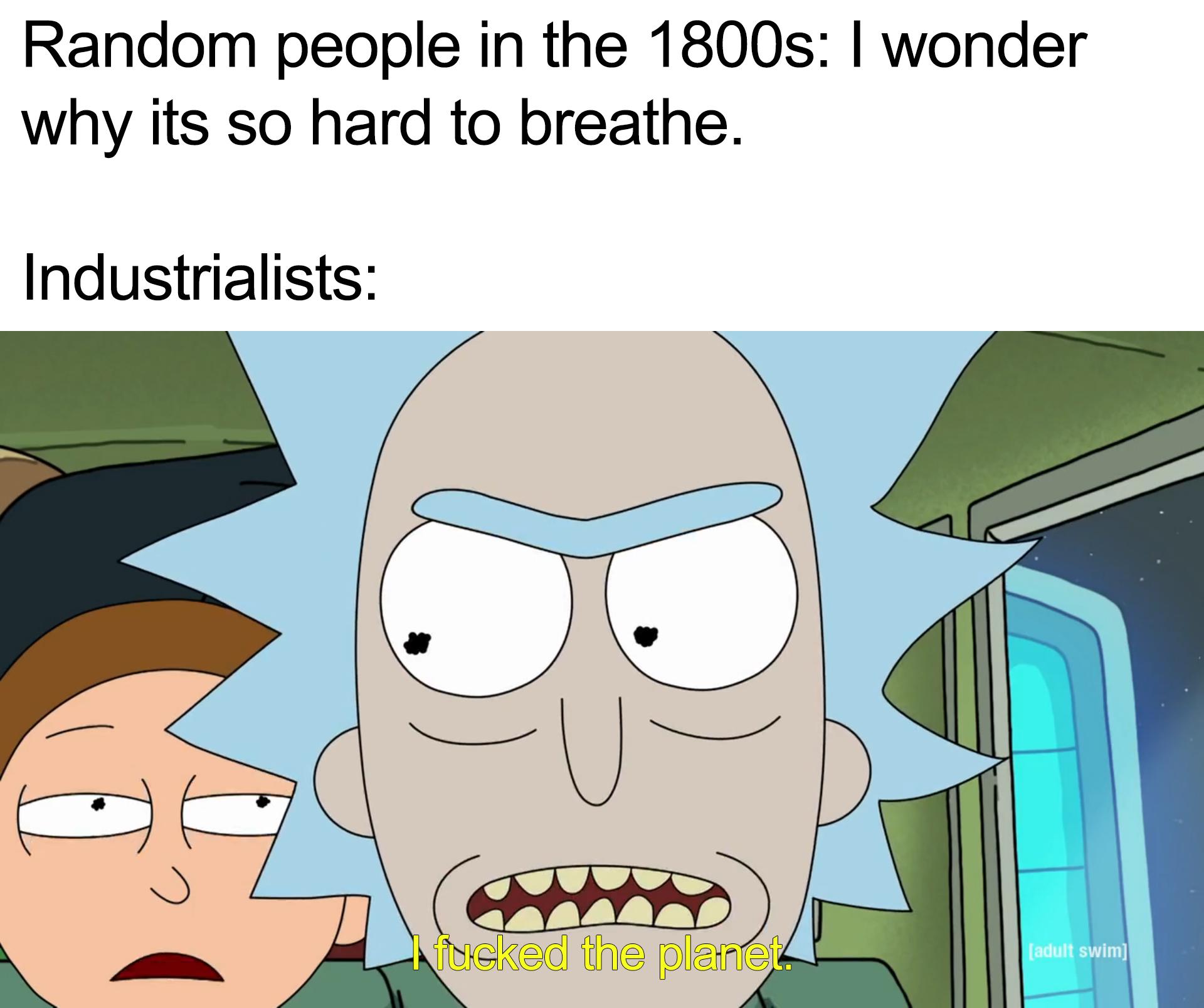 industrial revolution meme on a new template r/HistoryMemes