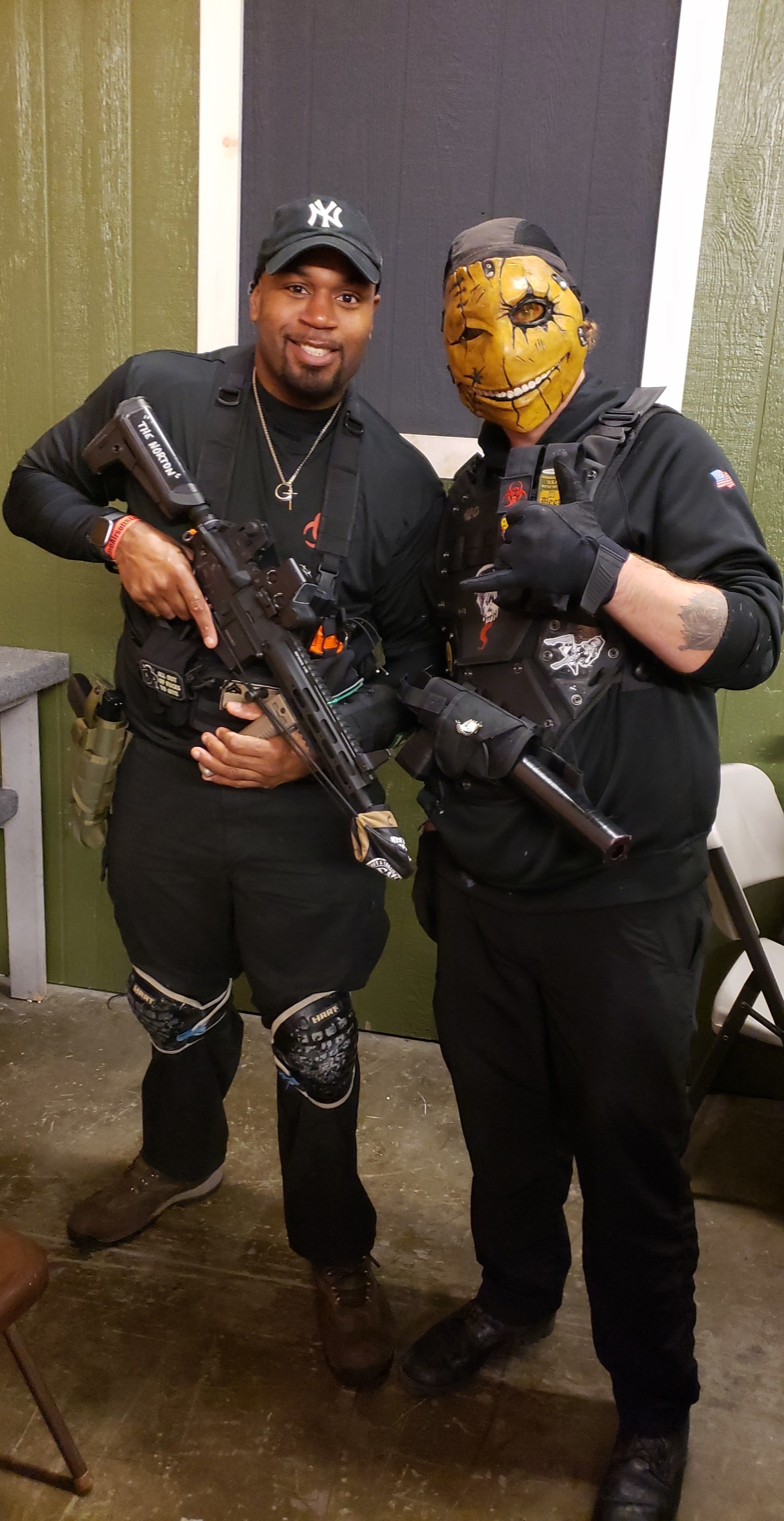 Did some spookysoft today at extreme airsoft in Rhode island r/airsoft