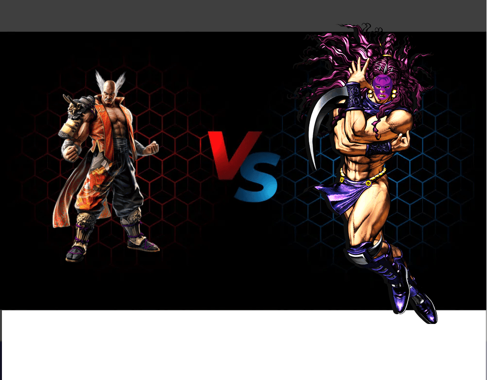 I had a dream that I was playing a Tekken game, and one of the