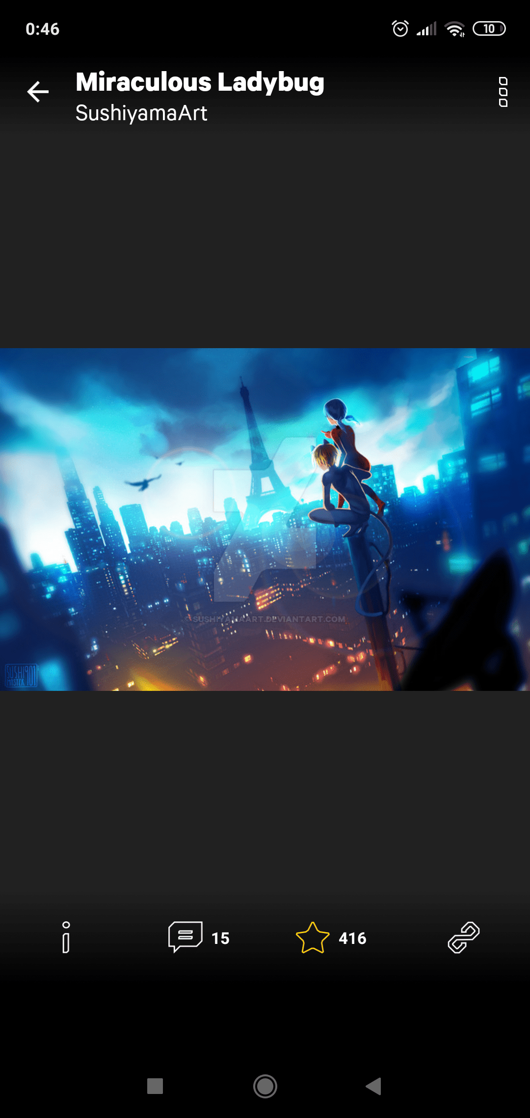 Just wanted to share that beyond beautiful, awesome Fanart from