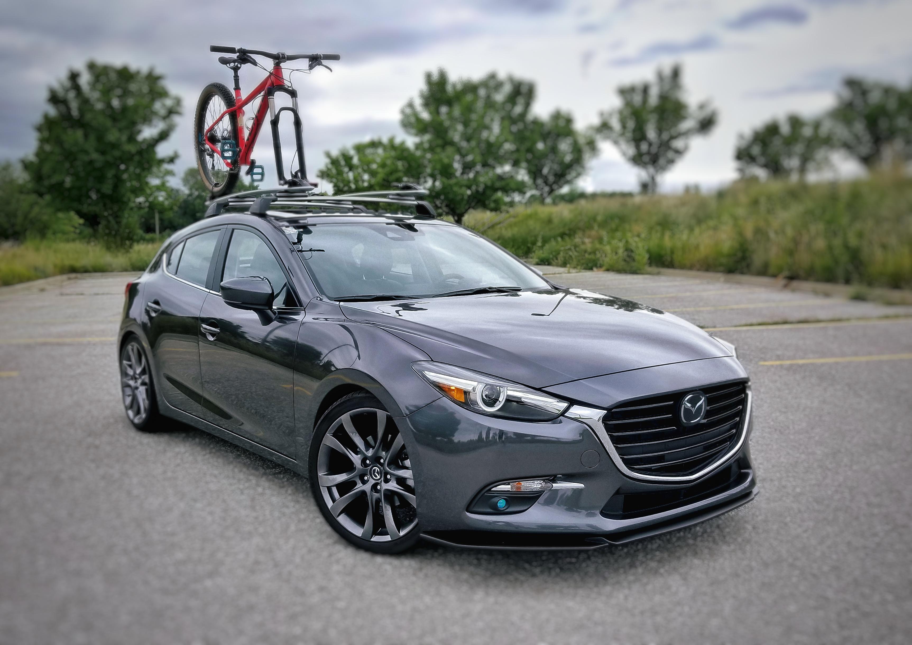 Bike racks make everything cooler... 🚲😎 r/mazda3
