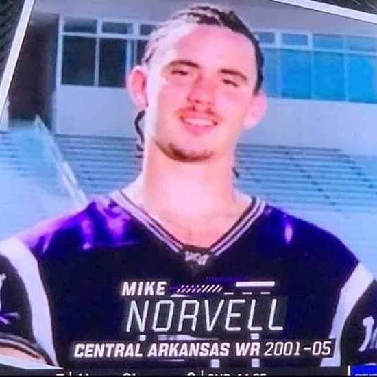 Came across this photo of Coach Norvell from when he was a player r