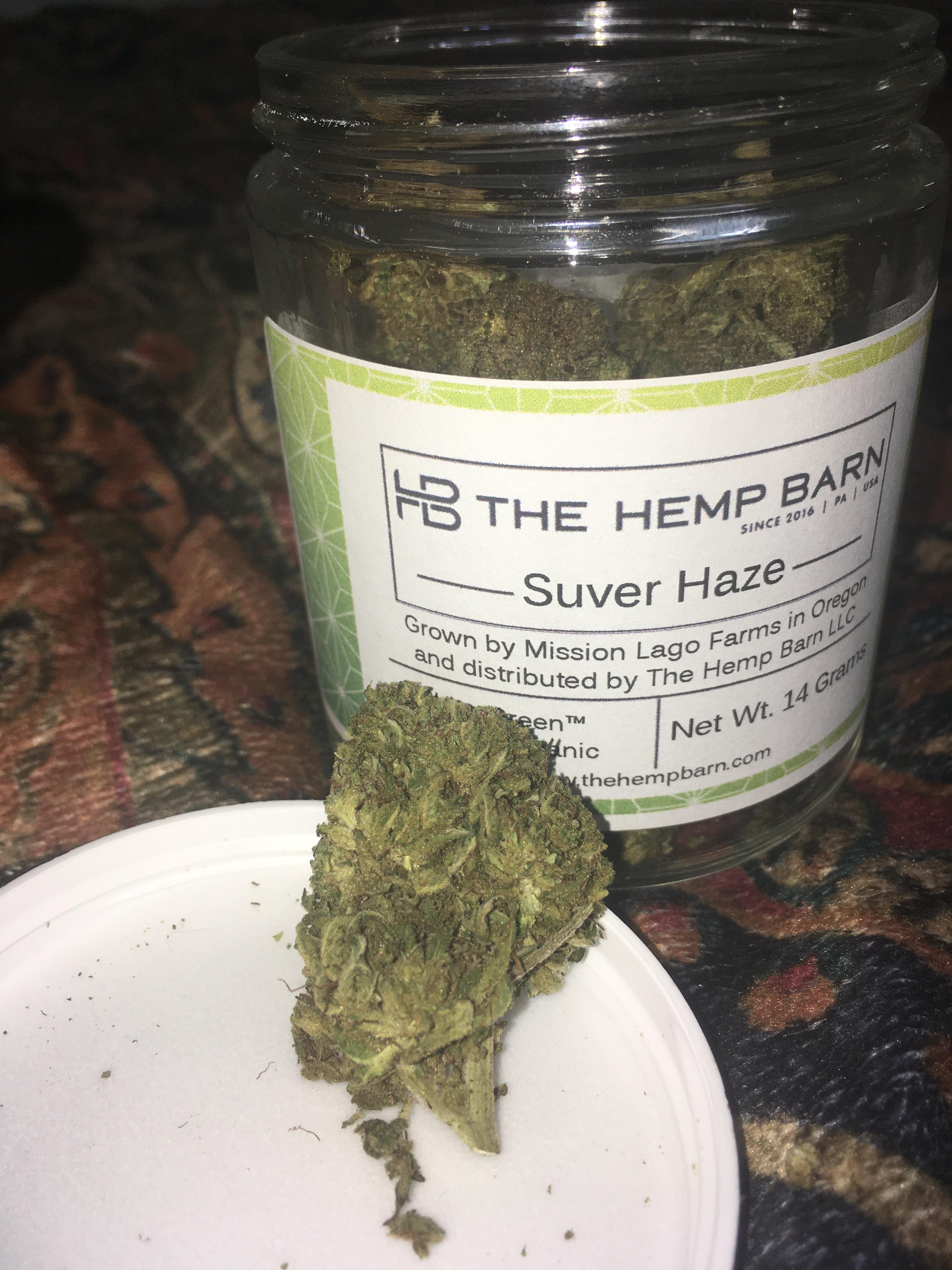 The hemp barn flower review(sourced from mission largo farms) r
