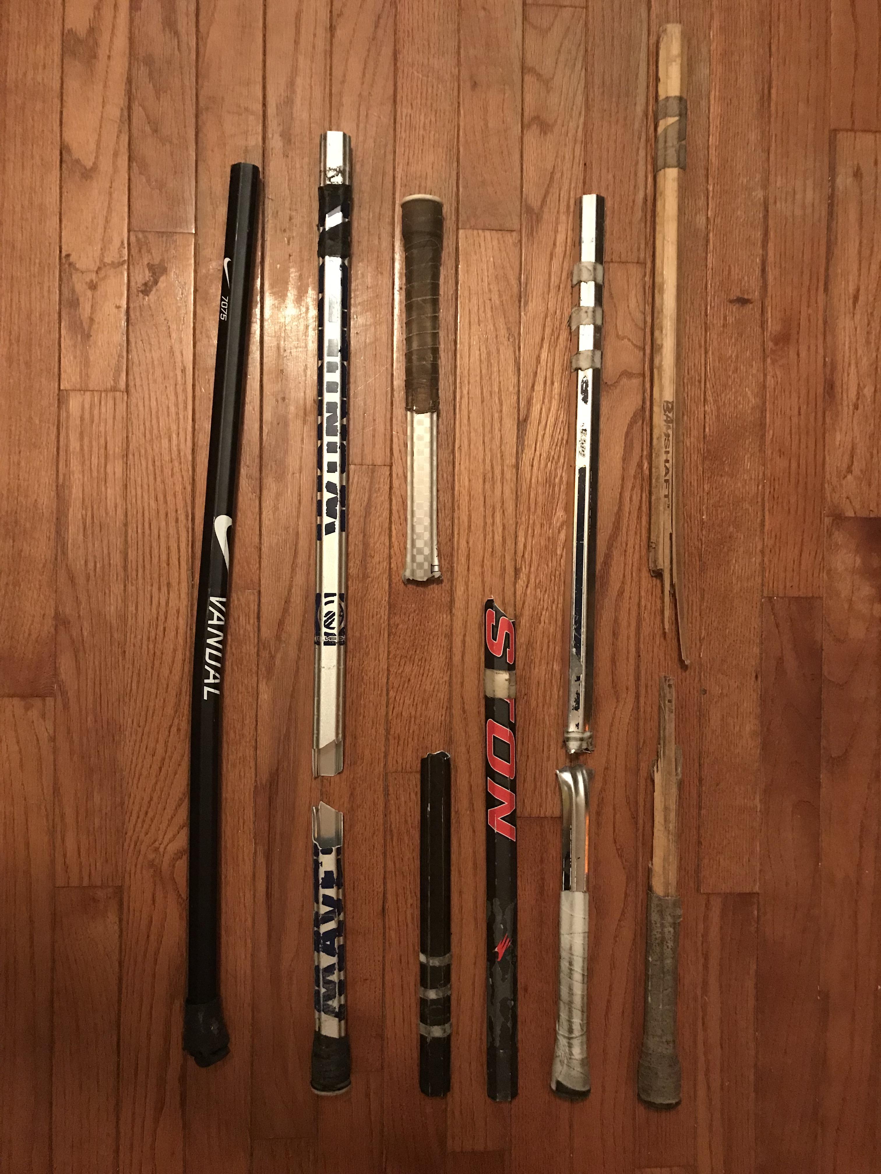 Just found (most of) my broken shafts from high school. Yeah, i spent a