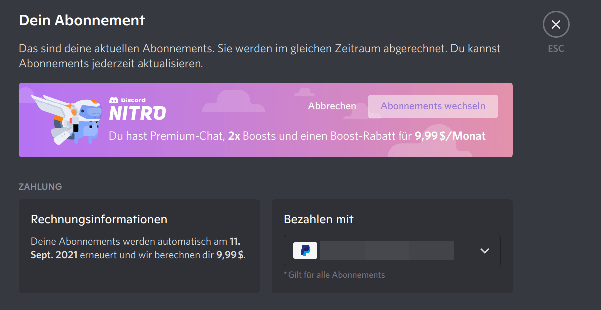 I thought one could pay for Nitro on a yearly basis for cheaper? Why is it going to charge me