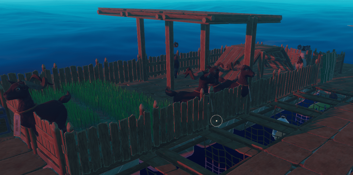 just wanted to show off my goat pen D i love goats so this is like the