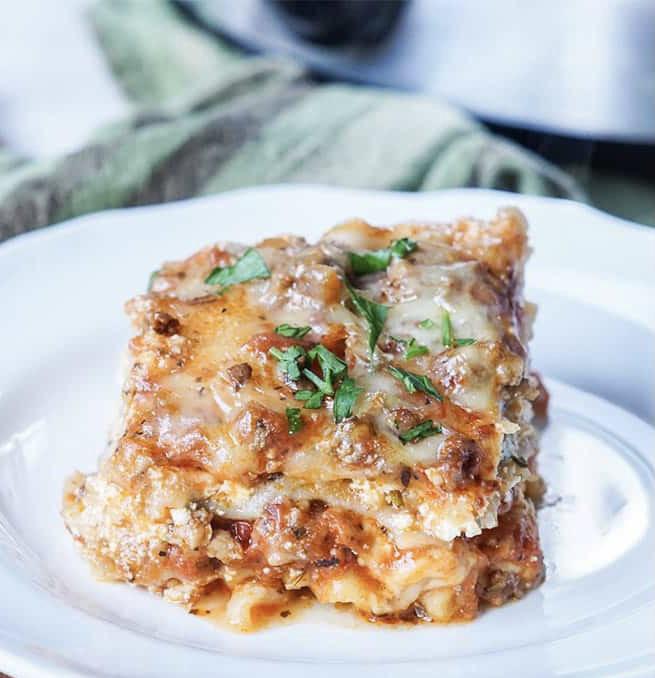 Slow Cooker Lasagna! 🤤 tonightsdinner