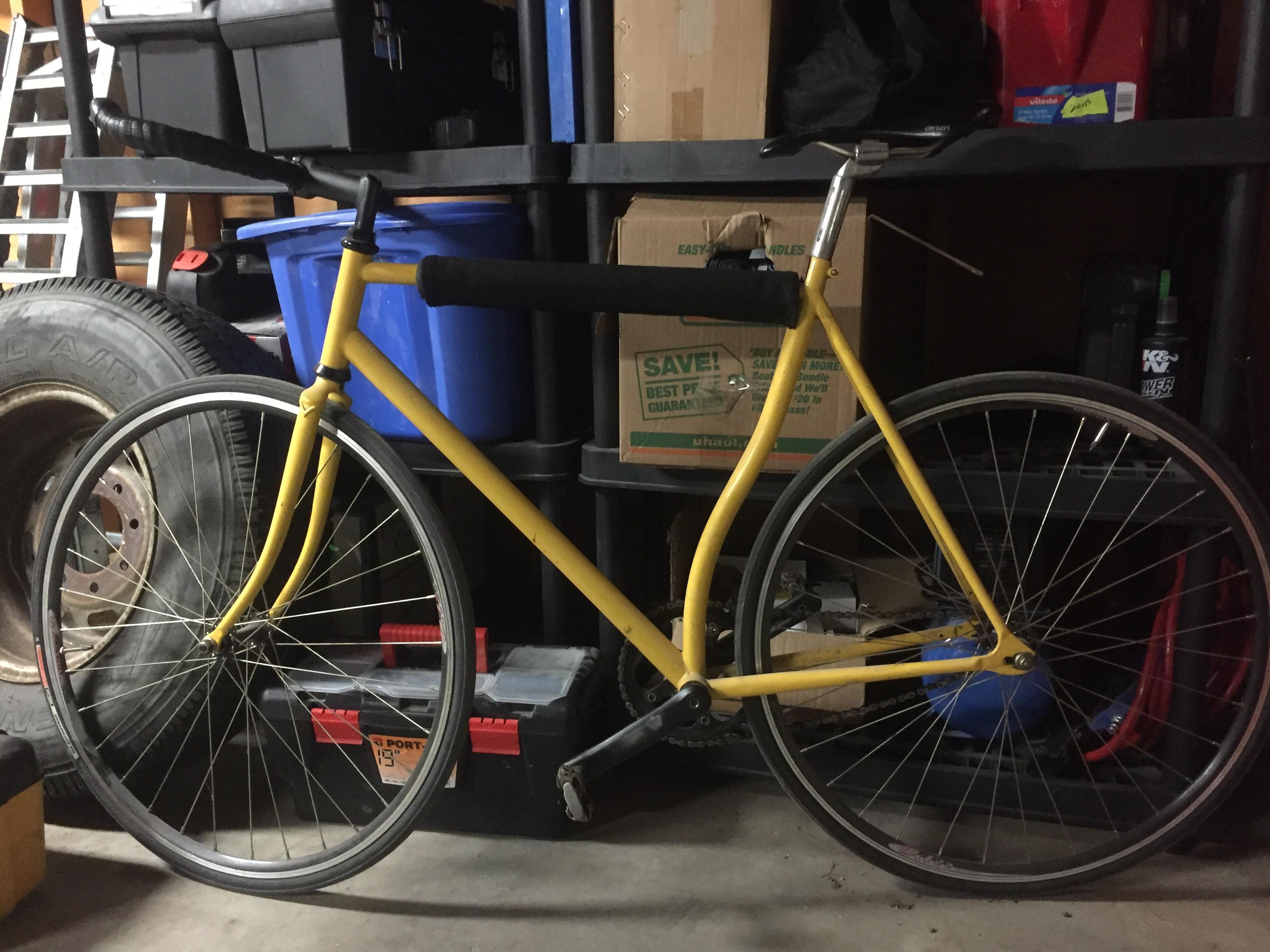 My messenger bike will never leave me. KHS True Temper frame, and some