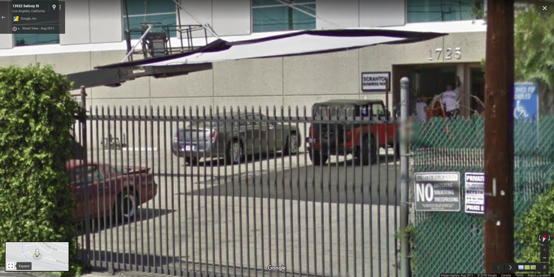 Dwight's car/The office on Google Maps! r/DunderMifflin