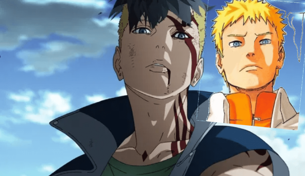 Am I the only one who sees how similar naruto and kawaki look? Boruto