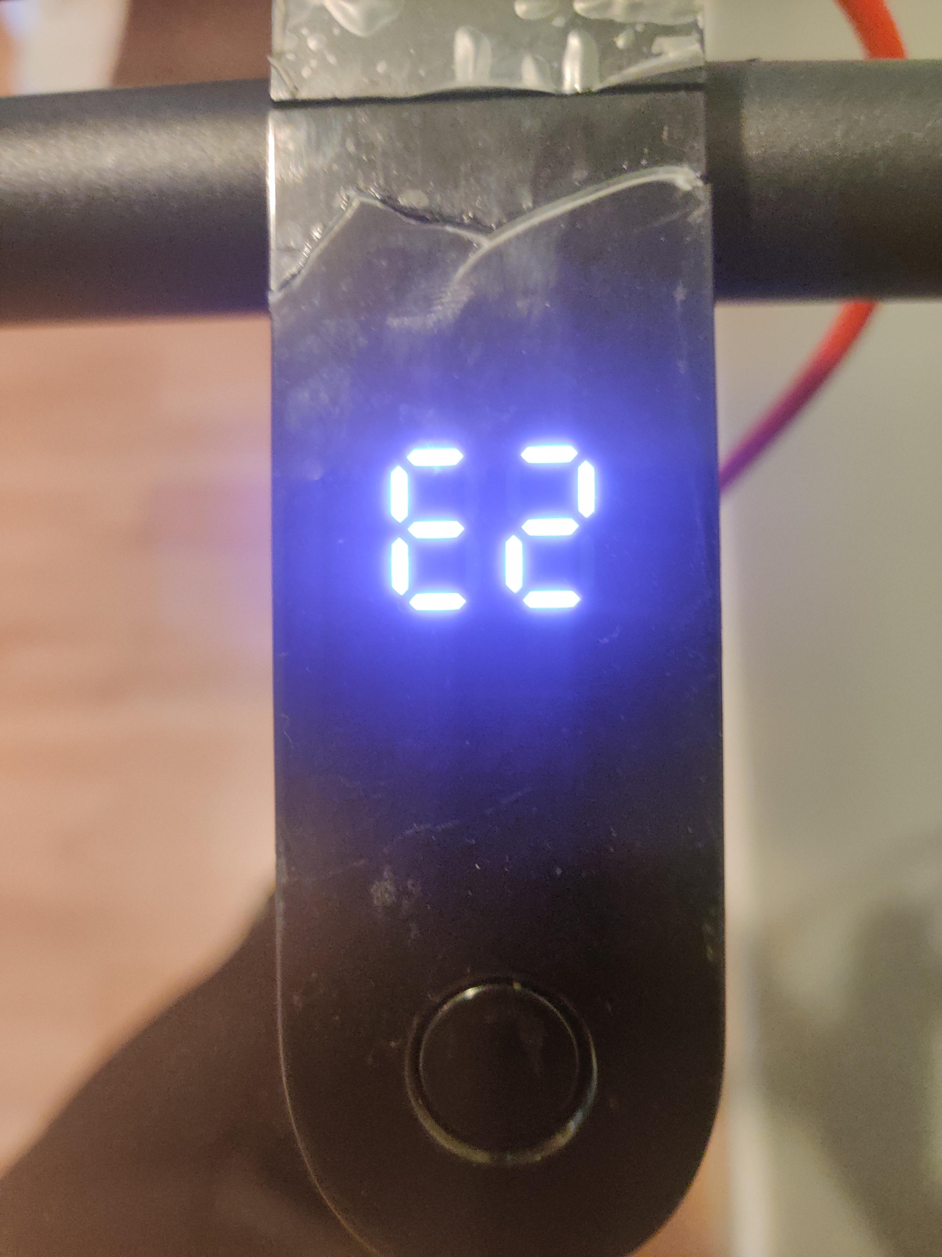 aovo pro scooter error code, scooter won't move, does anyone know what