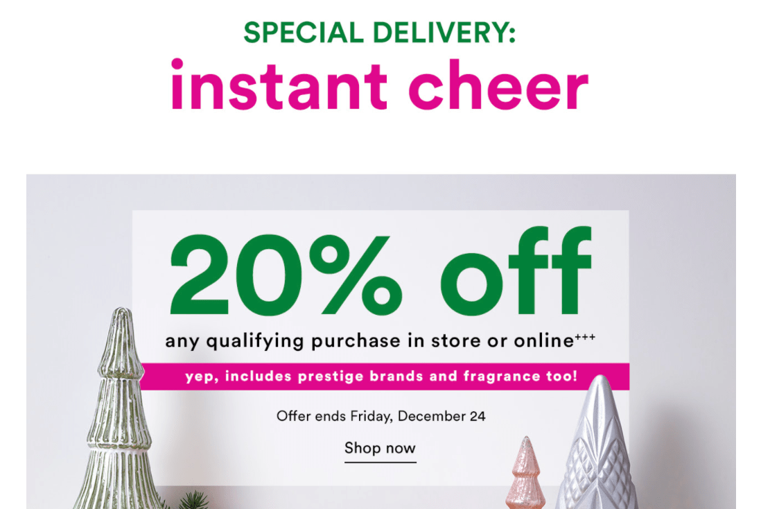 Ulta Targeted 20 Off Prestige Coupon in Your Email, Expires 12/24 r/MUAontheCheap