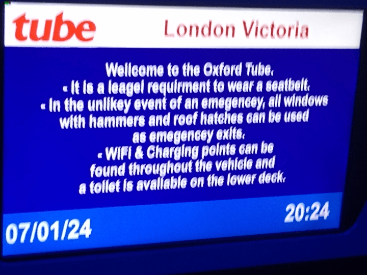 Go home Oxford Tube, you're drunk r/CasualUK