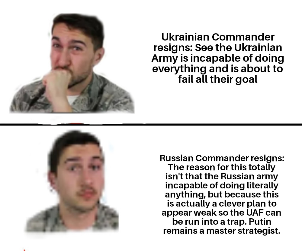 3000 bottles of copium of history legends. In the same video too. r